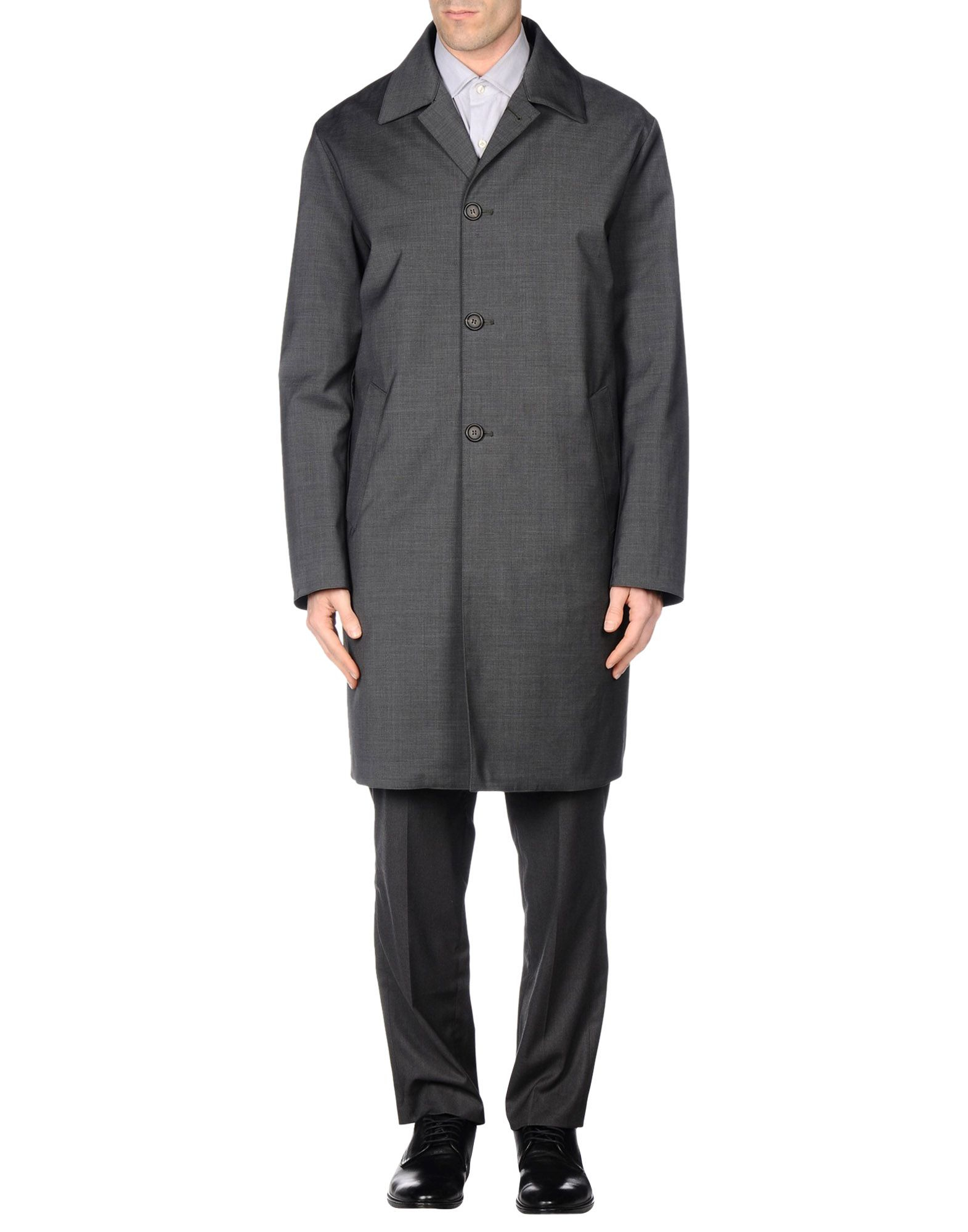 Prada Coat in Black for Men | Lyst