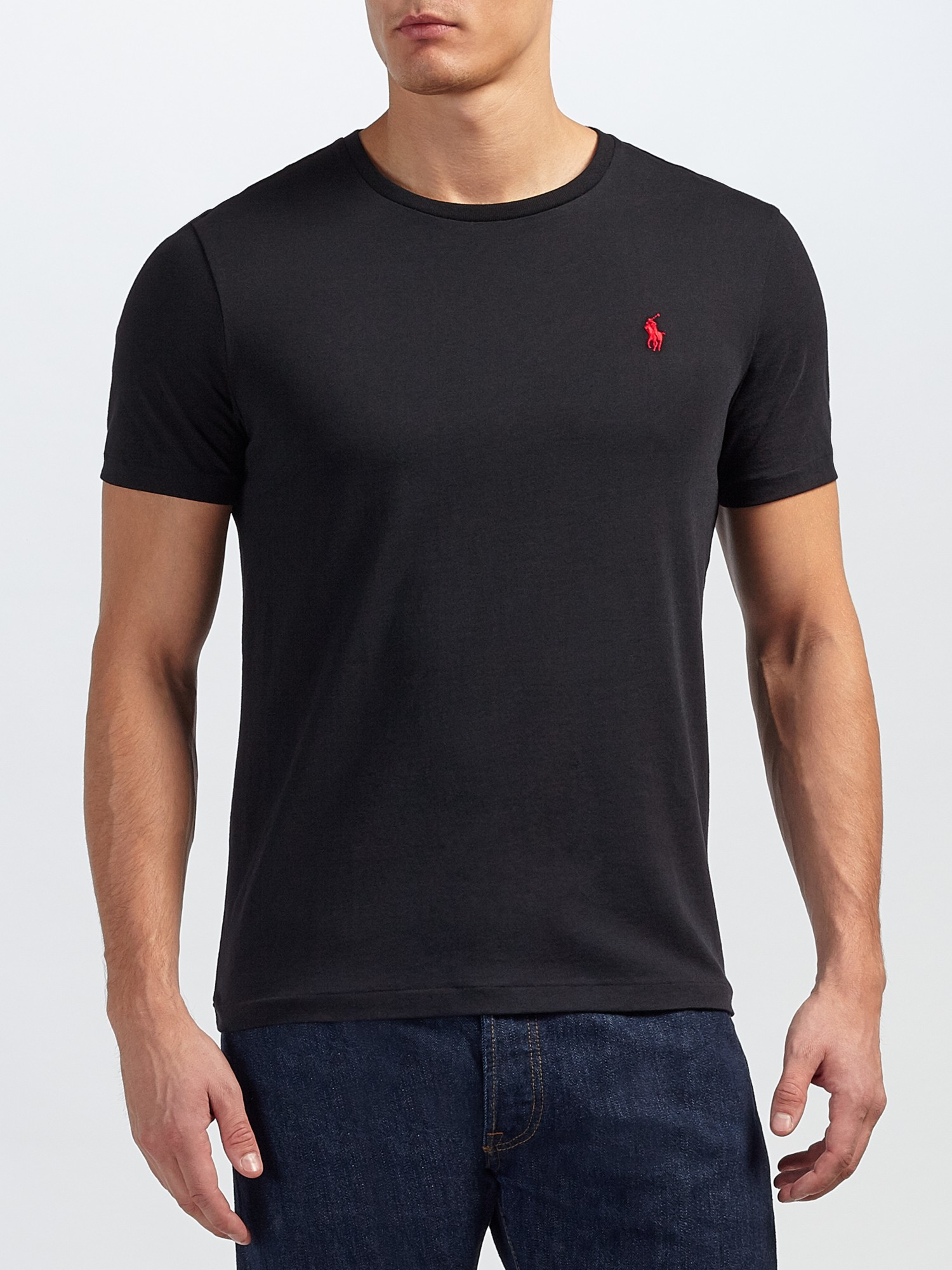 Where rappers polo ralph lauren custom fit t shirt basic online india