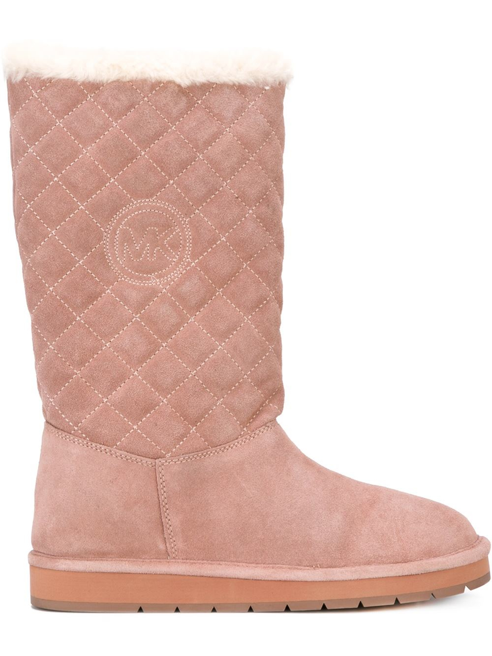 michael kors pink boots