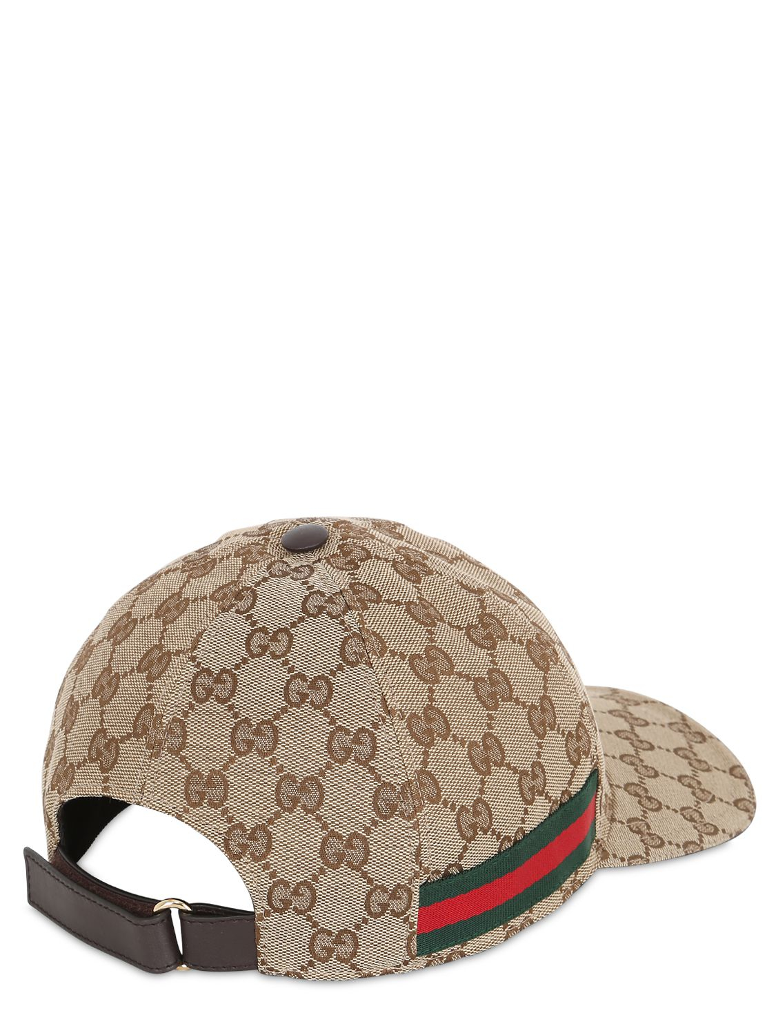 deformation Uafhængighed køn Gucci Web & Gg Jacquard Baseball Hat in Beige (Natural) for Men - Lyst