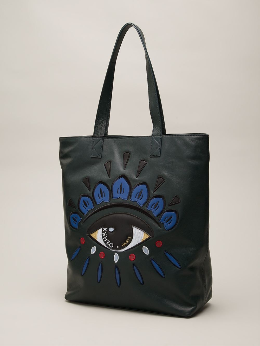 KENZO Evil Eye Tote Bag in Green Lyst