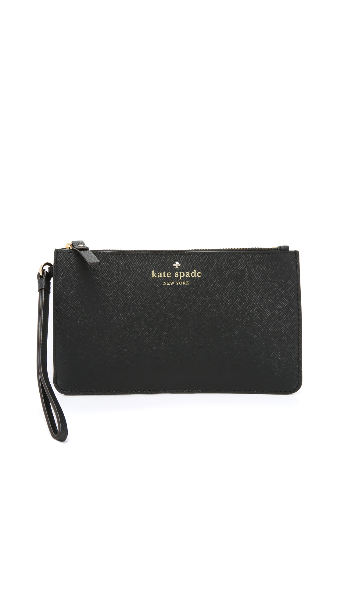 Kate Spade Slim Bee Wristlet - Black | Lyst