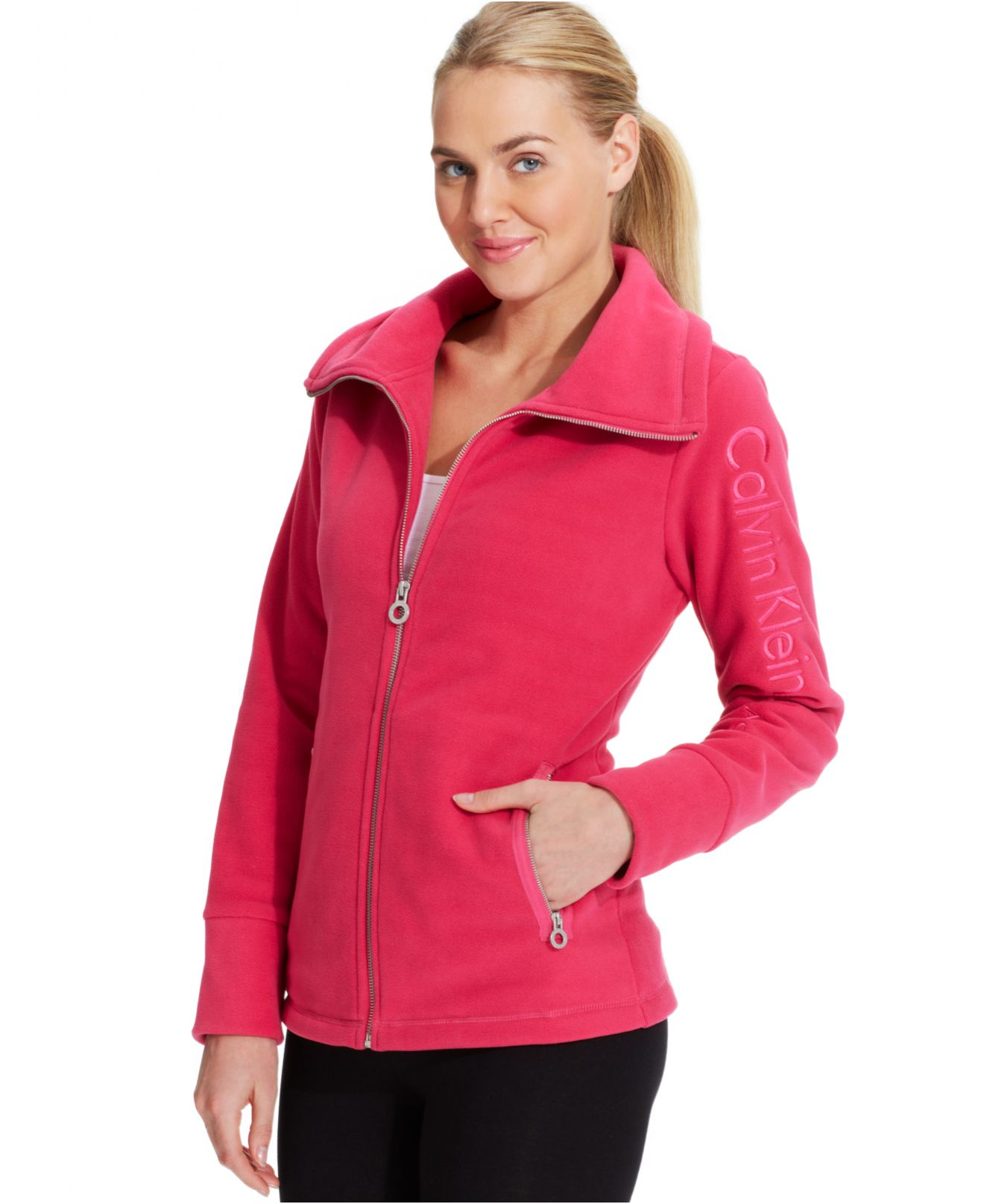 calvin klein activewear jacket