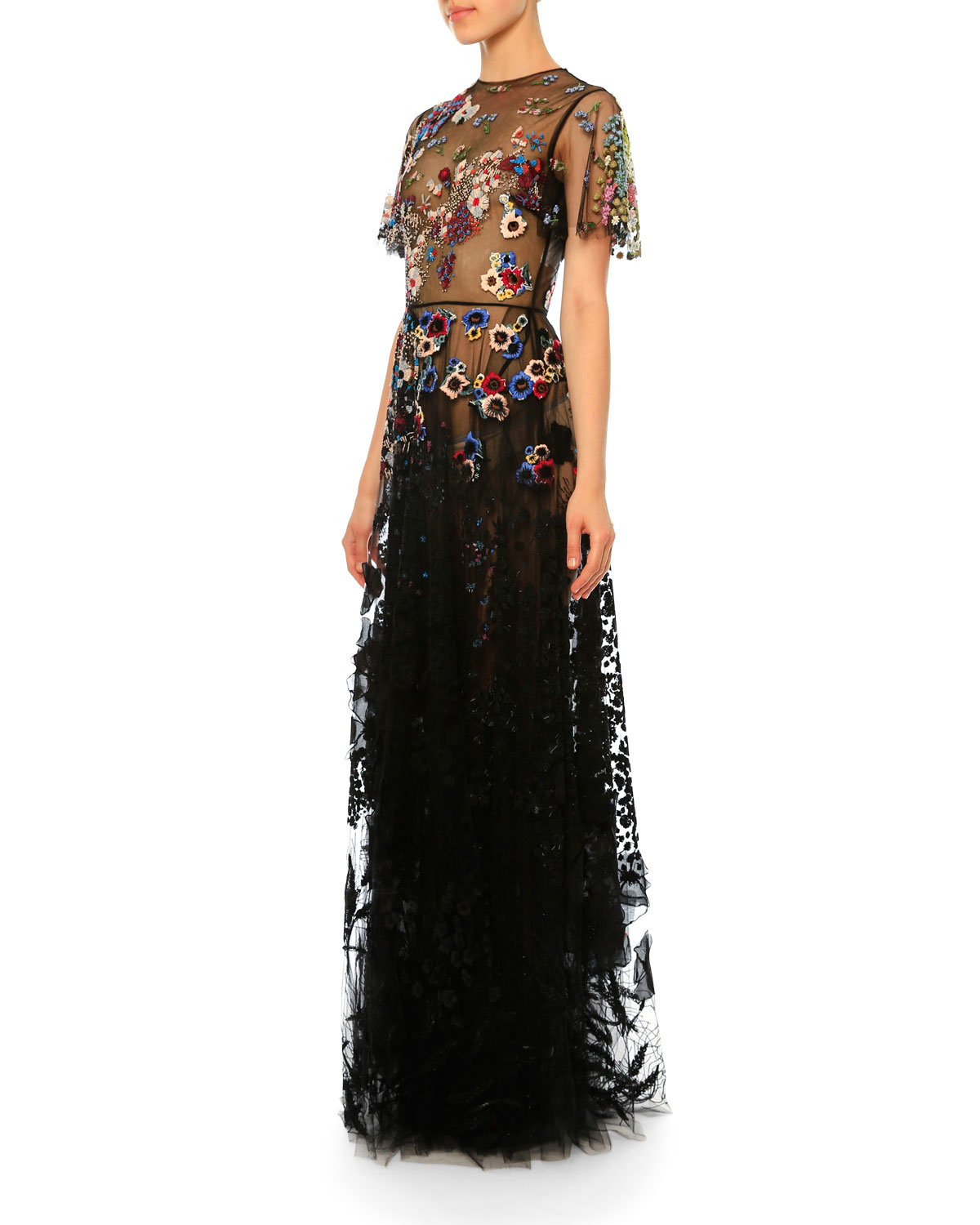 black valentino gown
