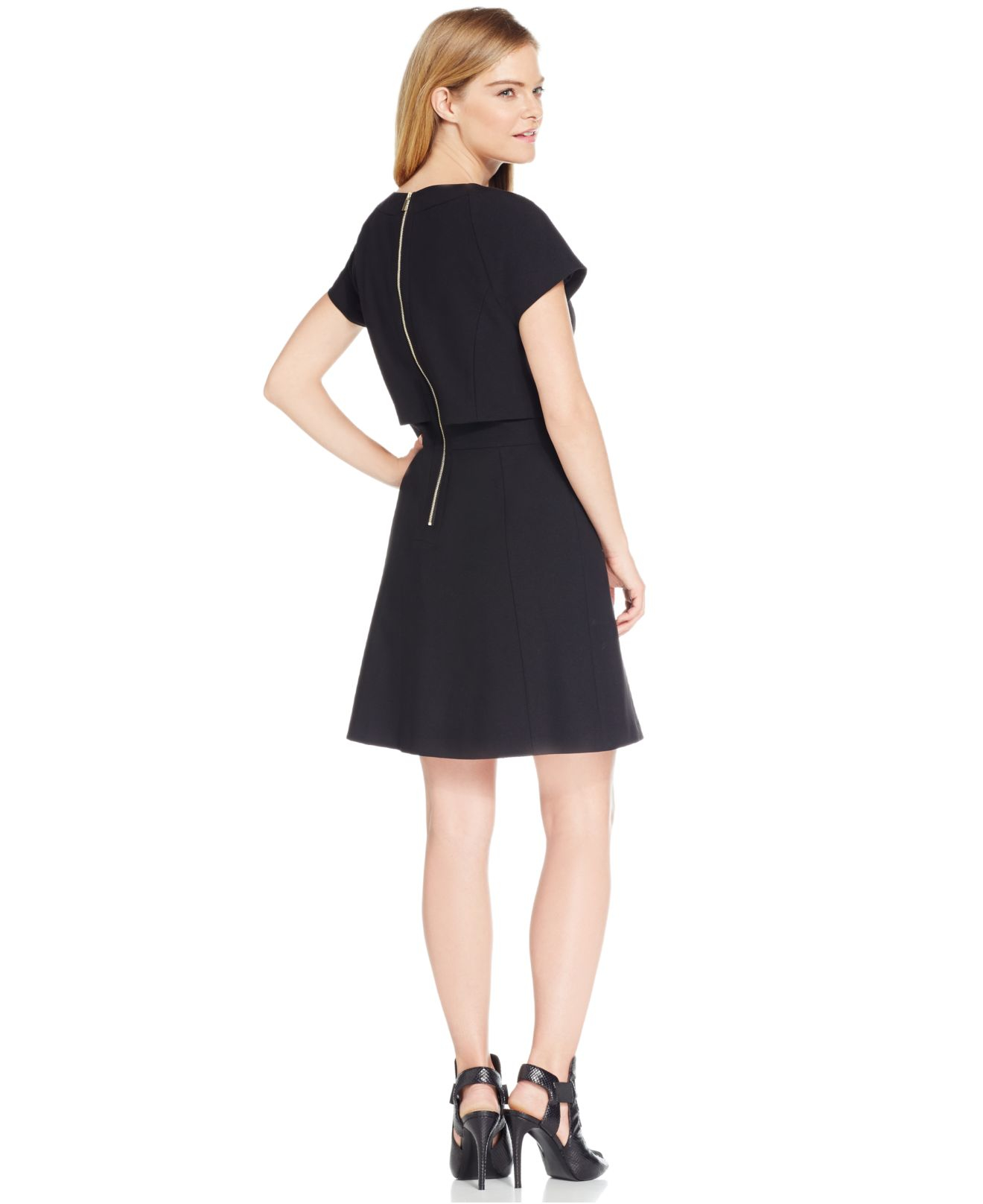 vince camuto black dress