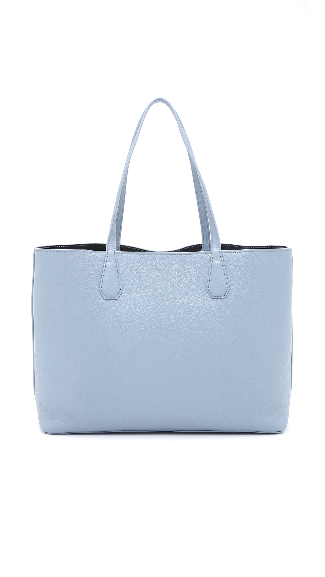 tory burch perry tote blue cloud