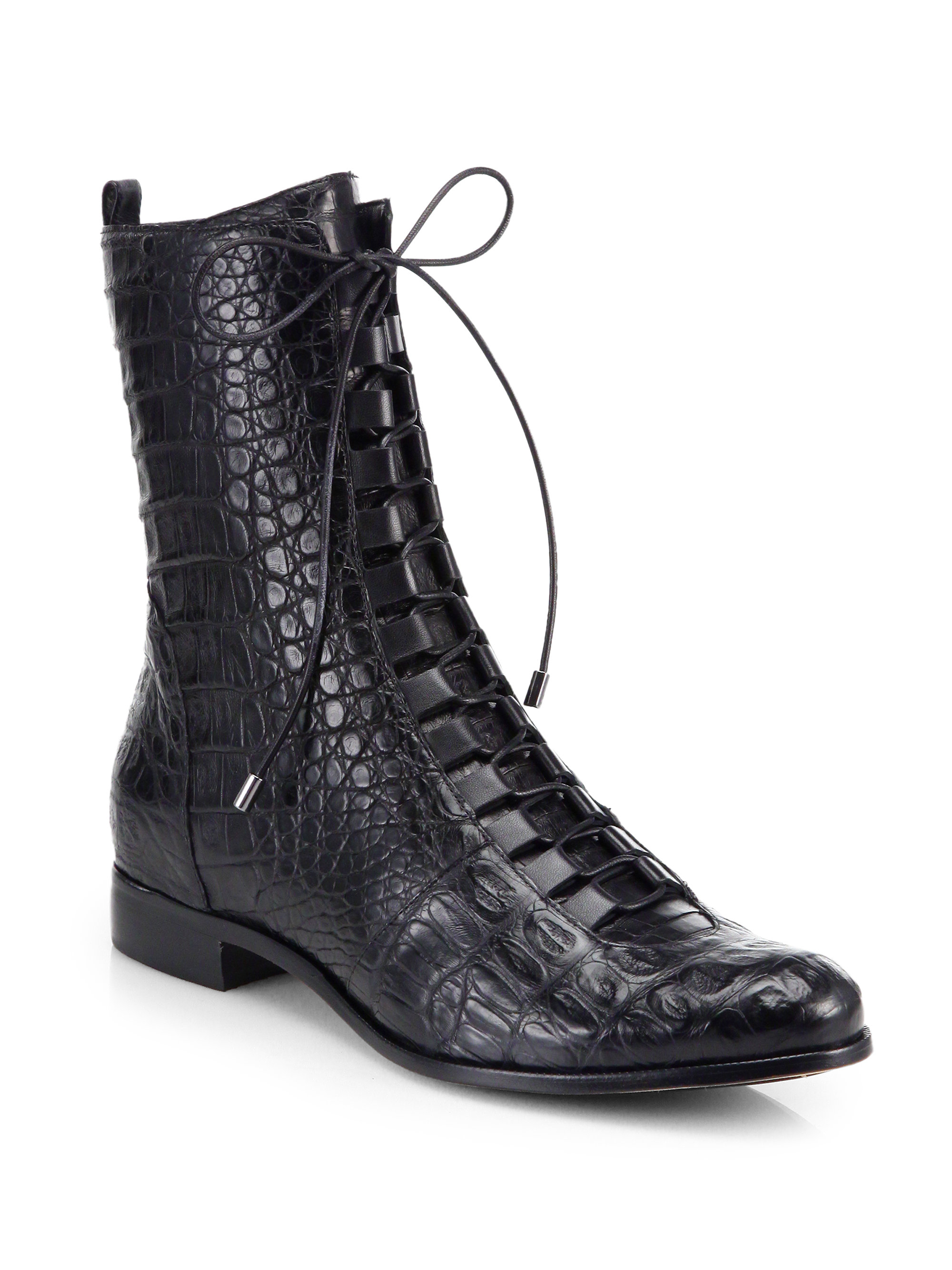 alexandre birman lace up boots
