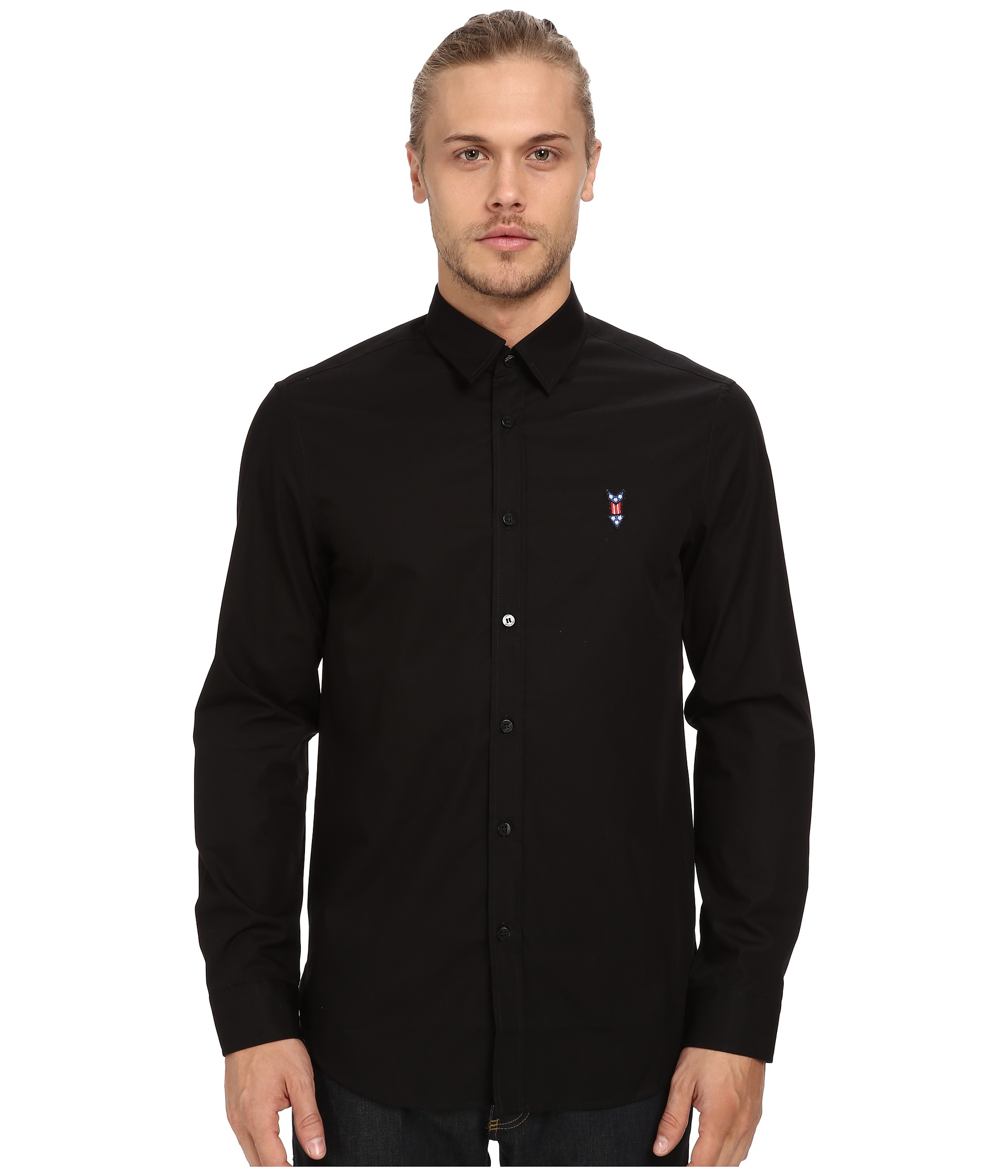 Black button up long sleeve shirt Find great deals on Mens Black Button-Down Shirts Tops at Kohl's today! Sponsored Links Outside companies pay to advertise via these links when specific phrases and words are searched.