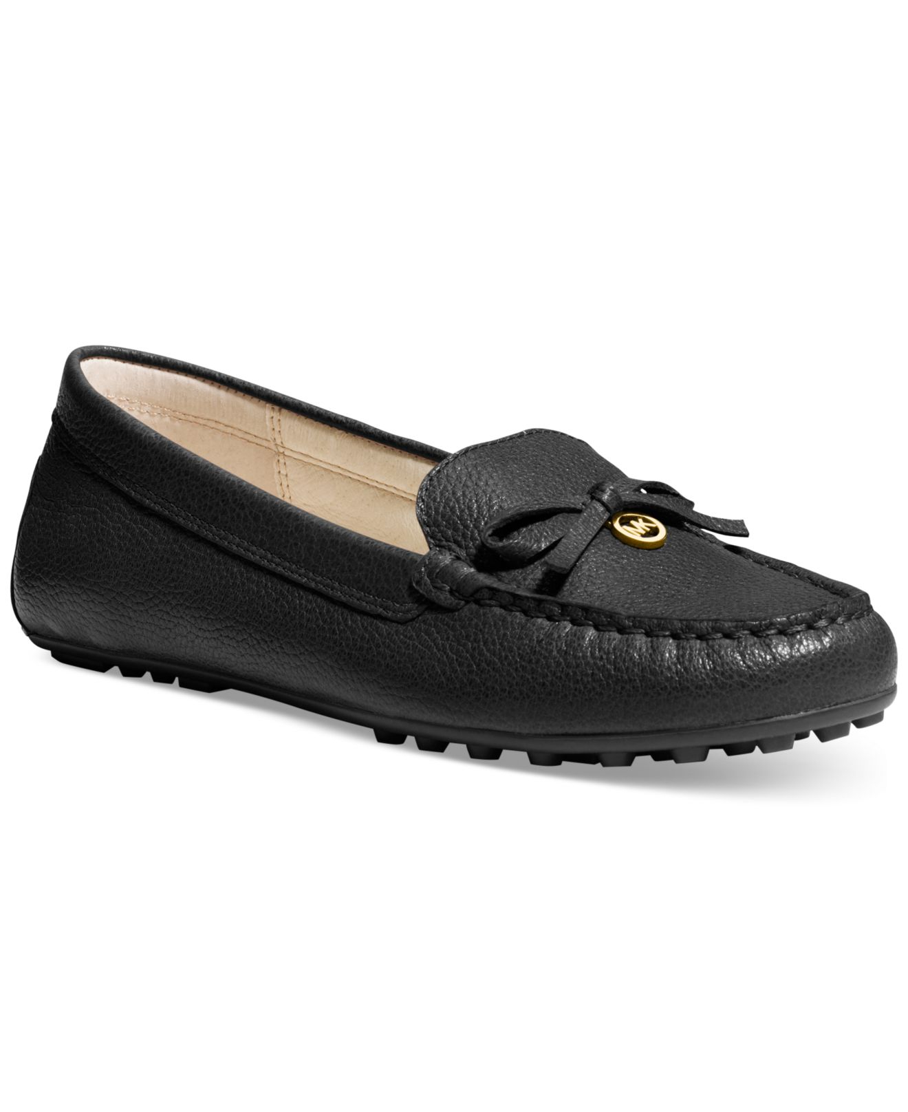 Michael Kors Michael Everett Moc Flats in Black