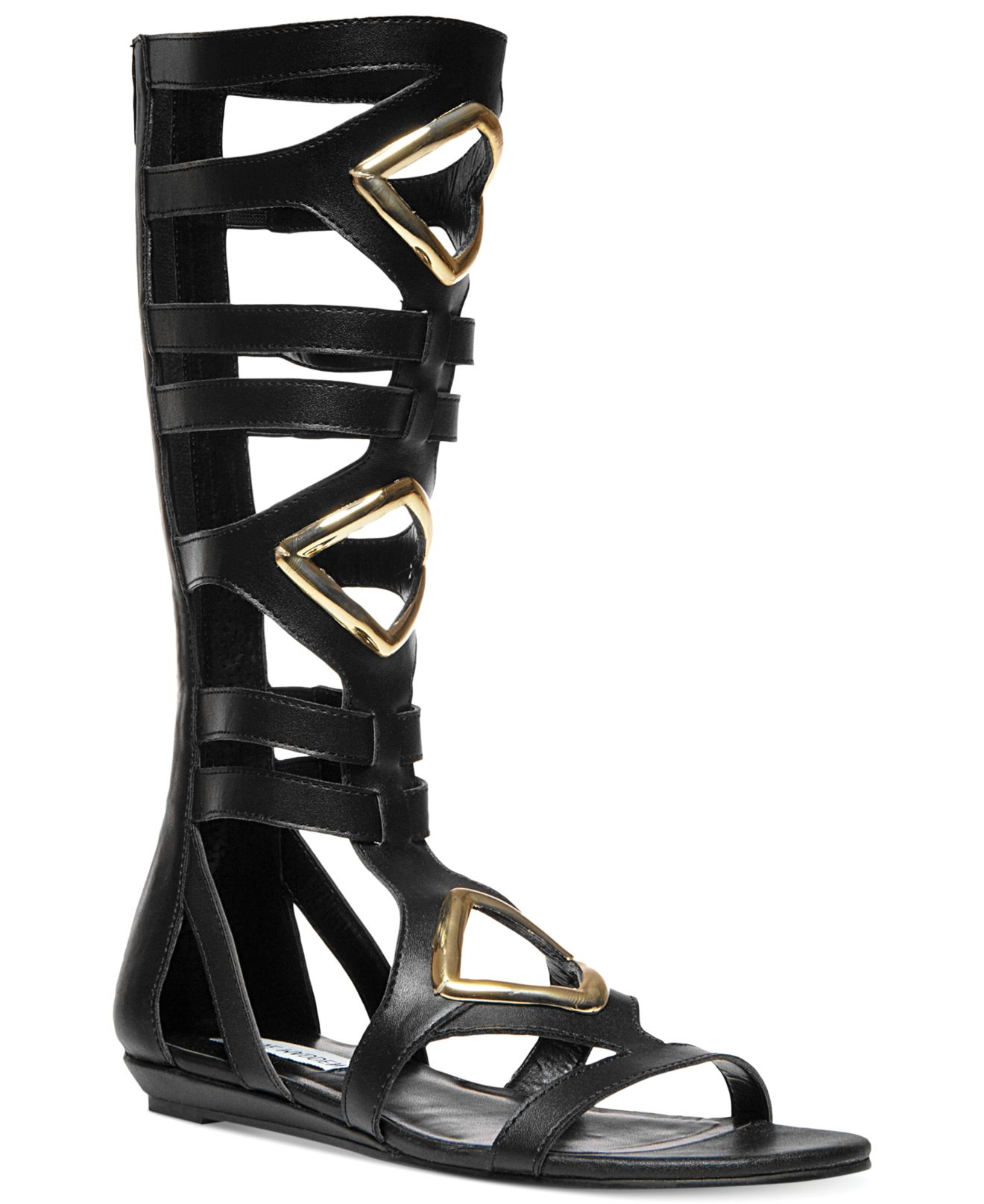 steve madden black womens aristotle gladiator sandals product 1 19111888 1 026558068 normal