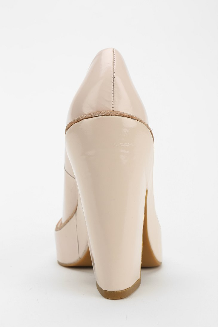 Lyst - Jeffrey Campbell Zandia Platform Mary Jane in Natural