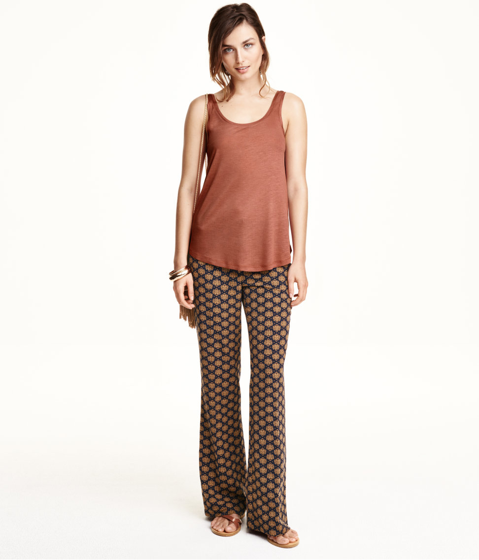 flared pants hm