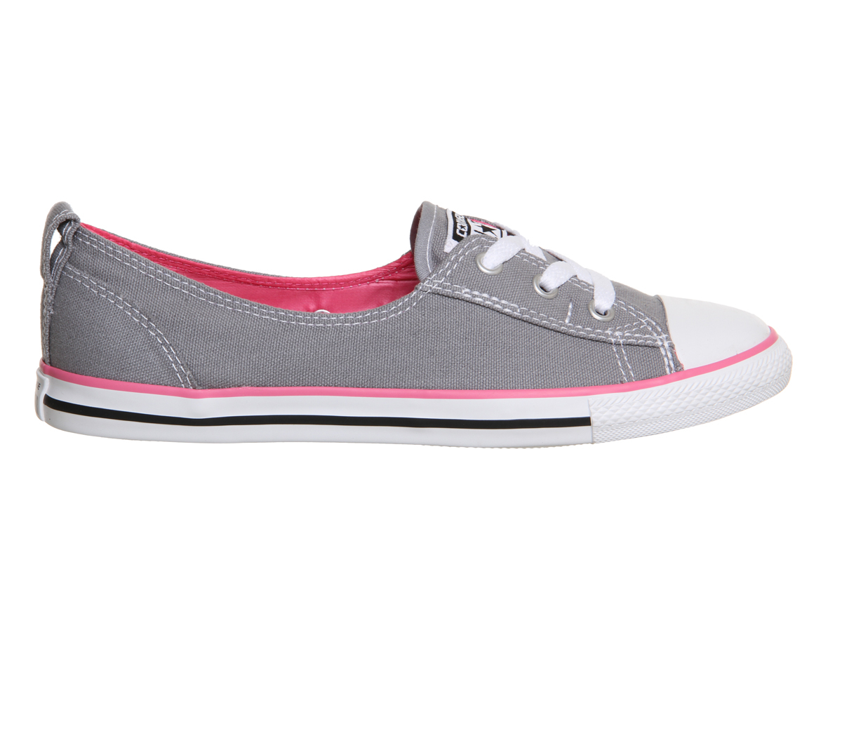 converse ballet lace grey