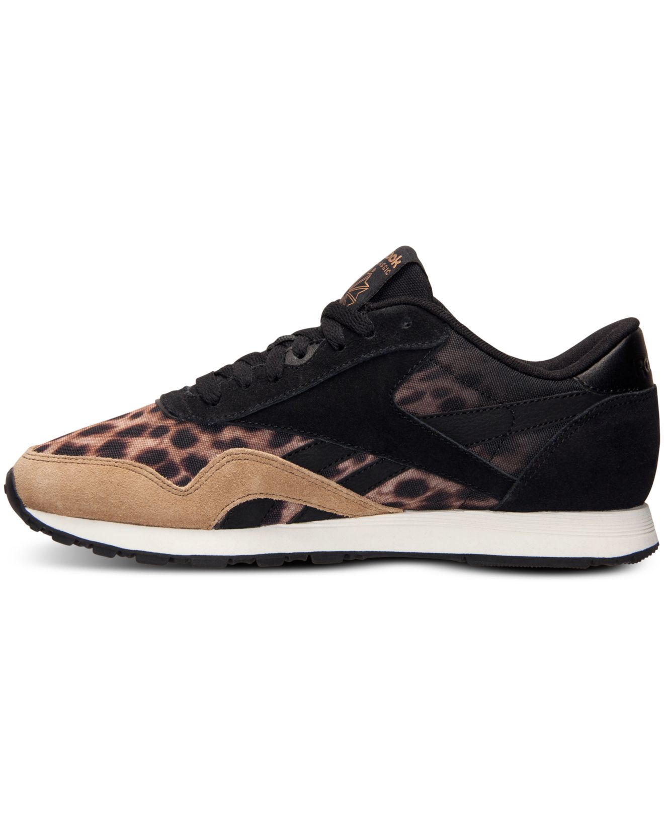 reebok classic nylon wild leopard