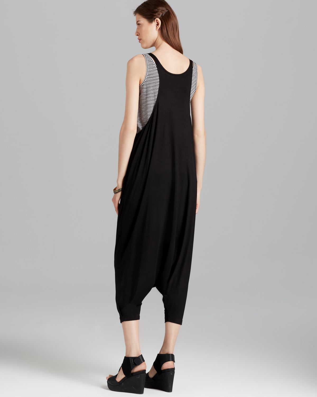 eileen fisher harem jumpsuit