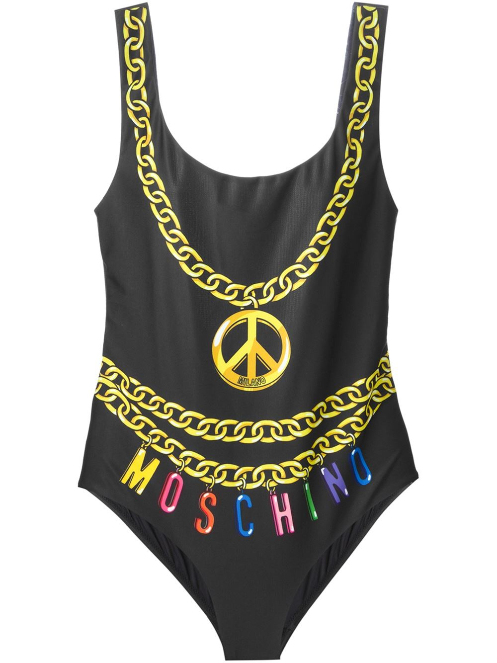 moschino swimming suit