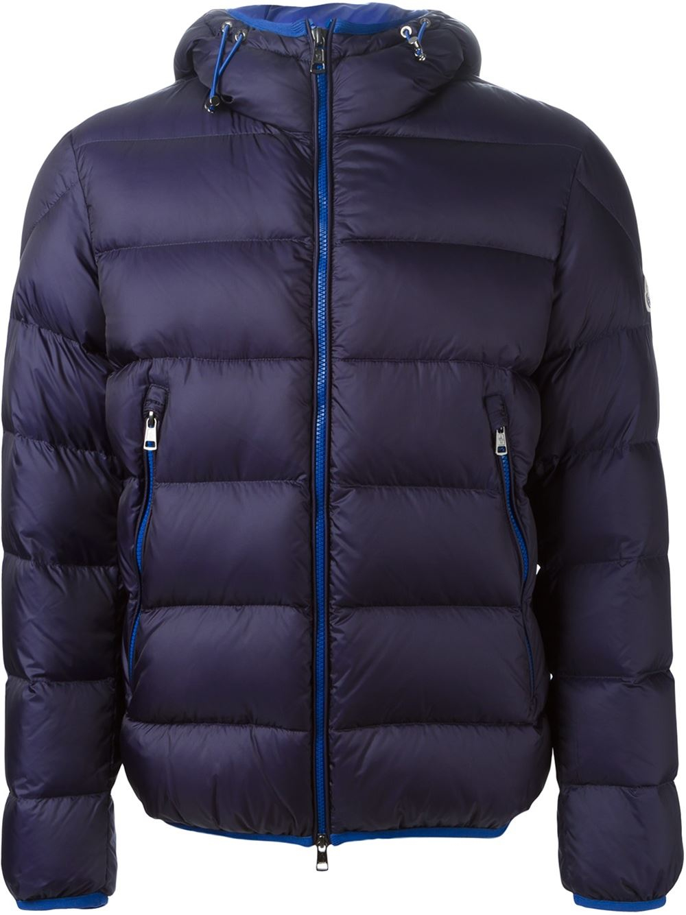 Moncler 'chauvon' Padded Jacket in Purple for Men (BLUE) | Lyst