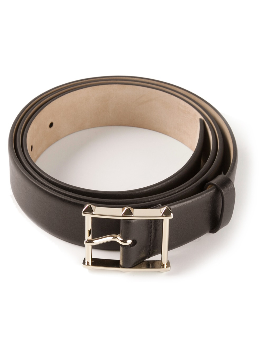 Valentino Rockstud Belt in Black for Men - Lyst