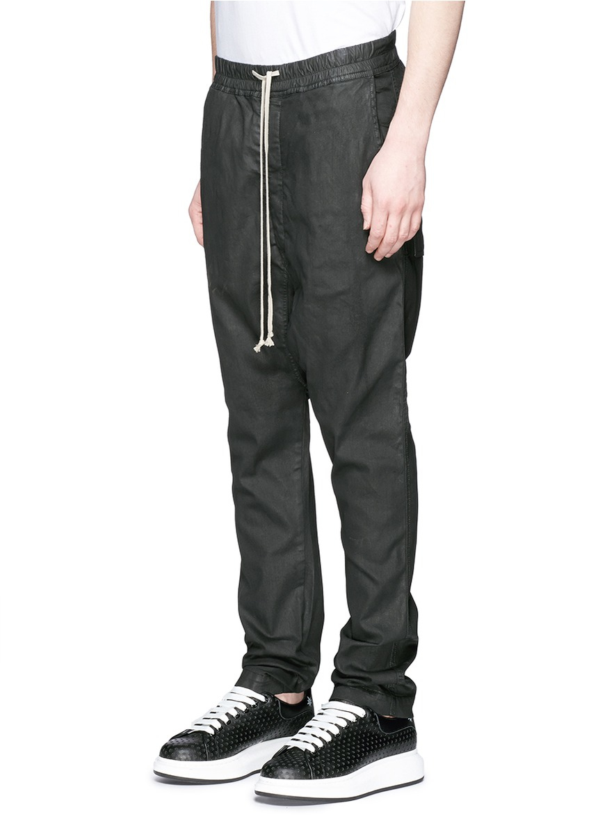 コットンⅣ Rick Owens - rick owens drawstring pants drkshdwの通販 by THE shop ...