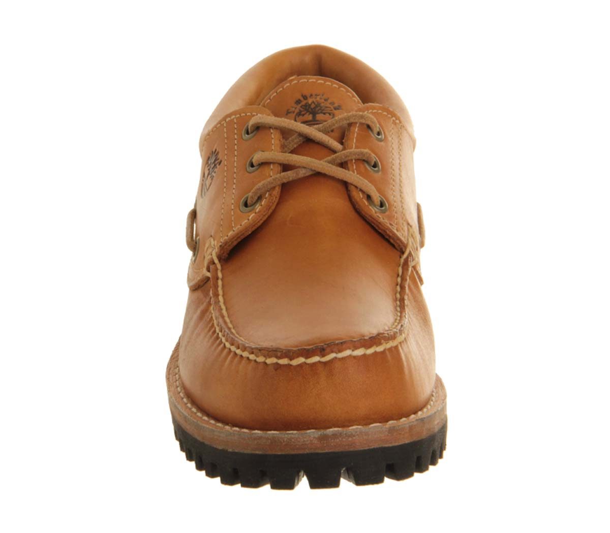 Timberland Heritage 3 Eye Boat Shoe in Brown for Men | Lyst