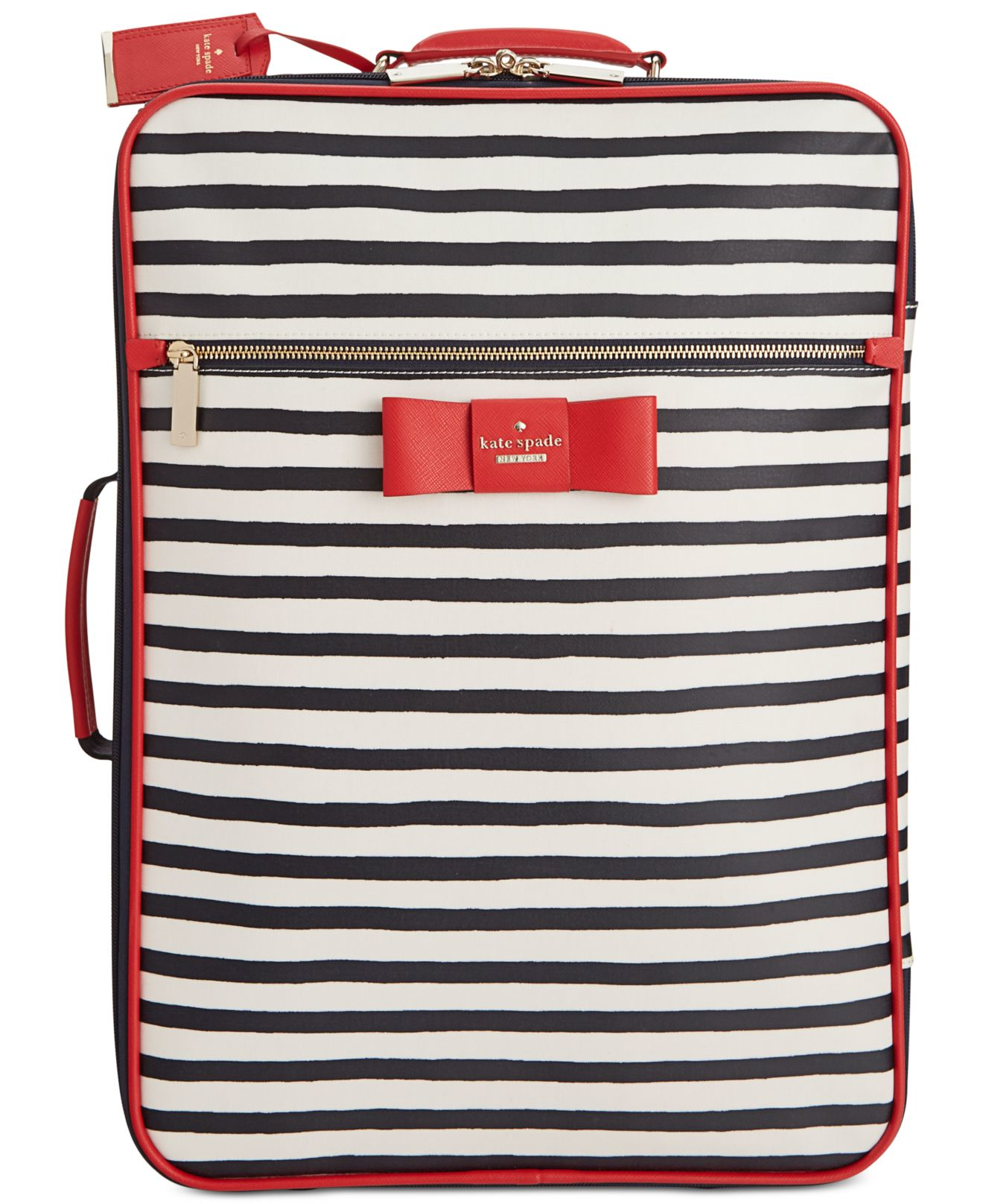 Kate Spade Julia Street Stripe International Carry-on in Blue | Lyst