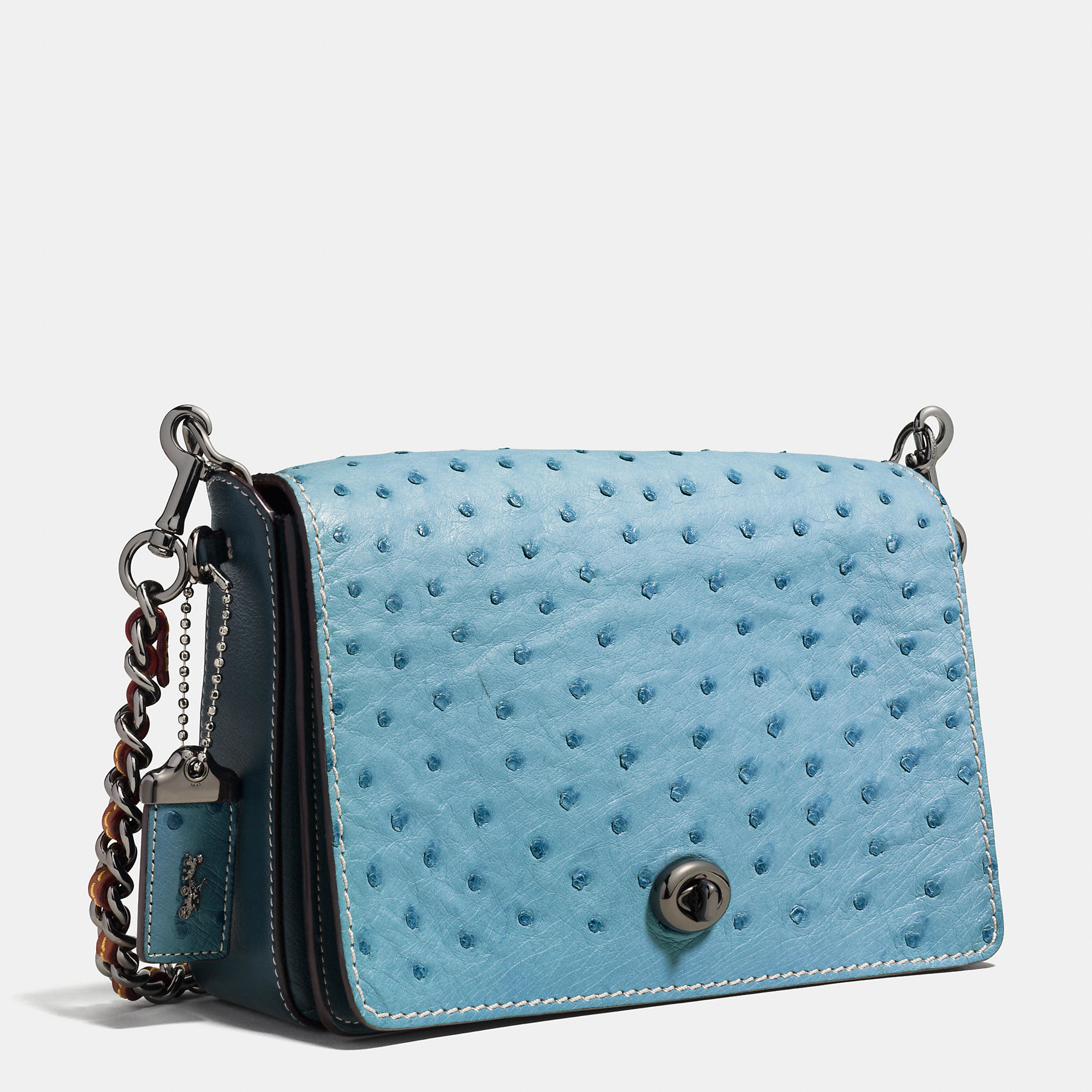 coach ostrich purse