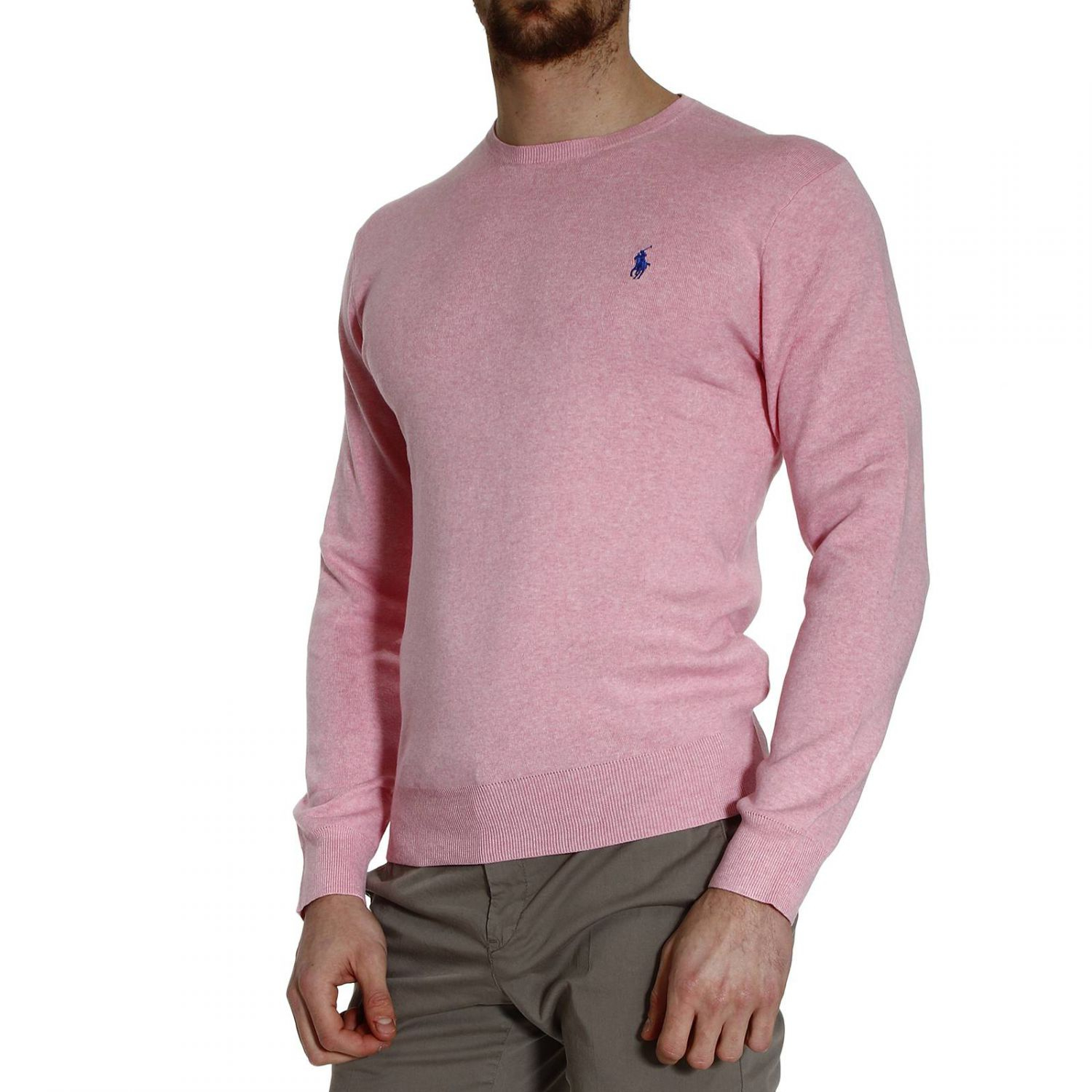 polo ralph lauren slim fit pima cotton sweater