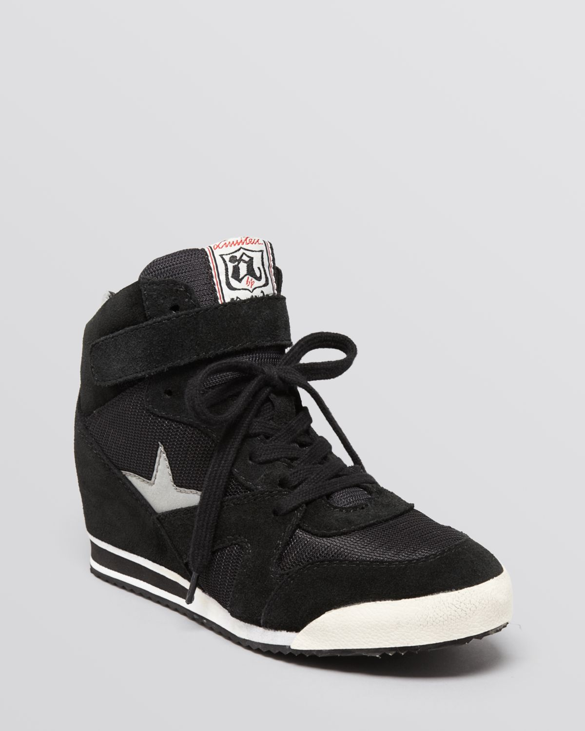 ash black high top sneakers