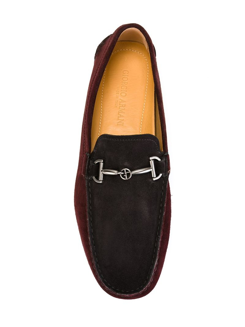 giorgio armani moccasins