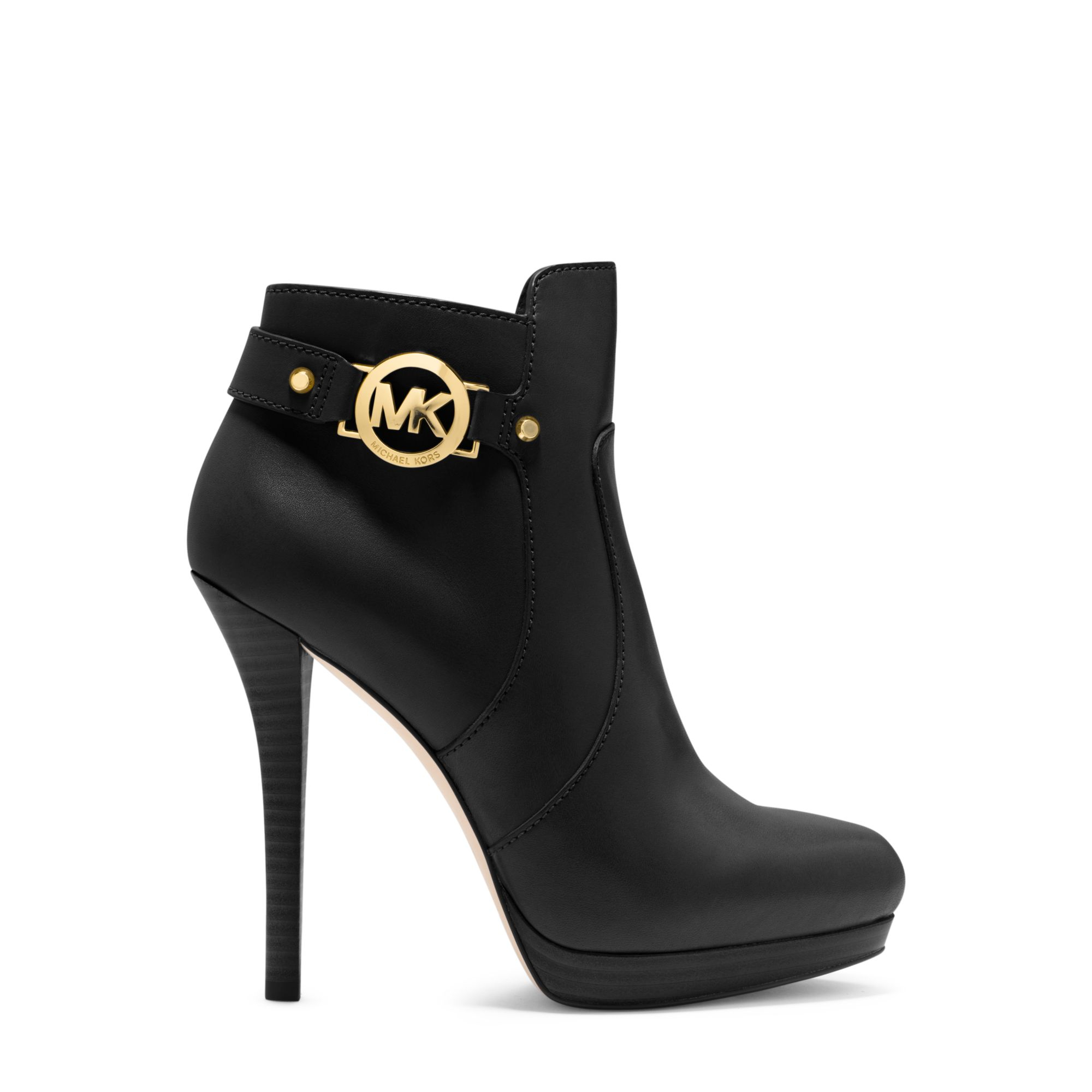 michael kors high heel ankle boots