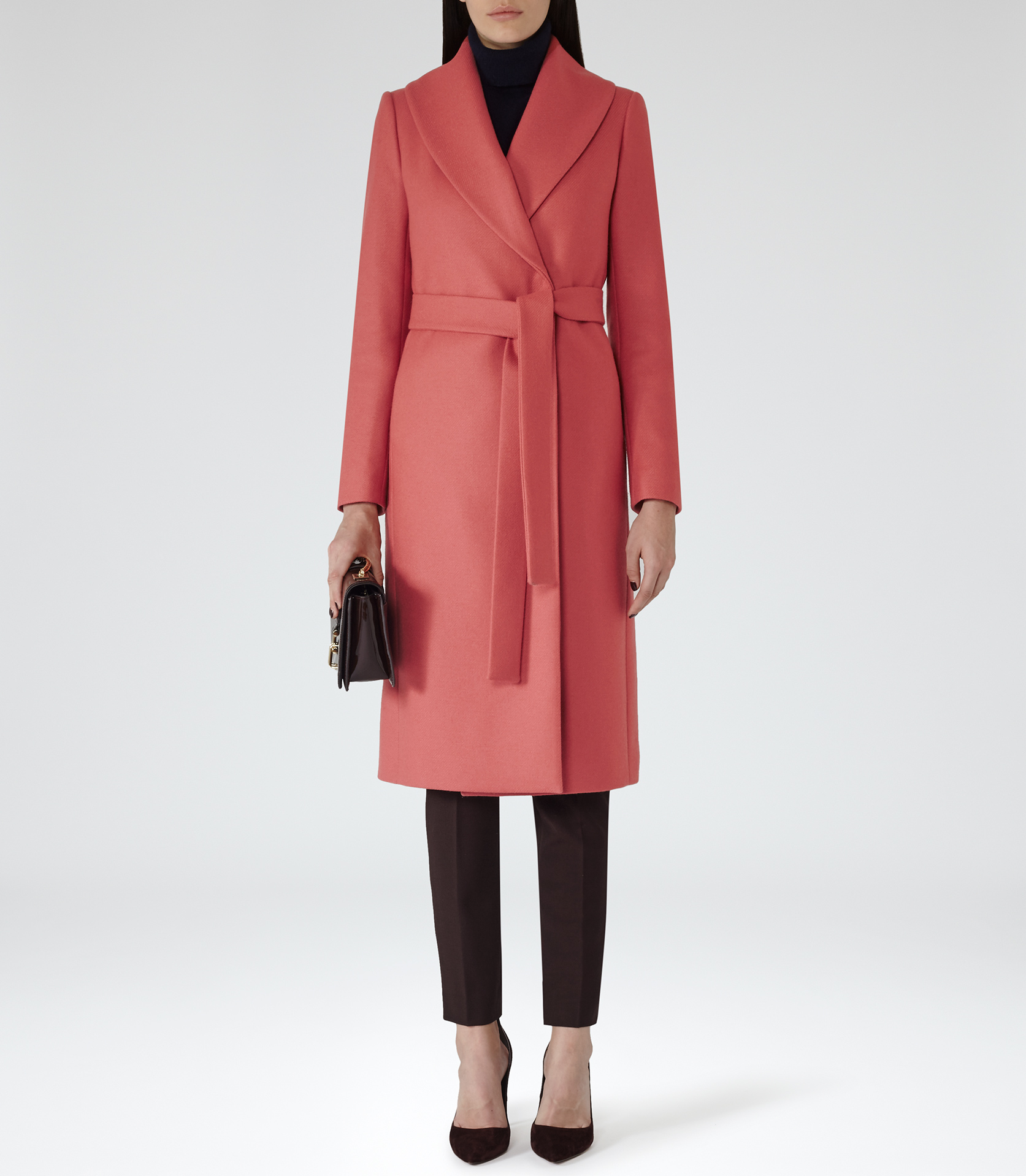reiss wrap coat