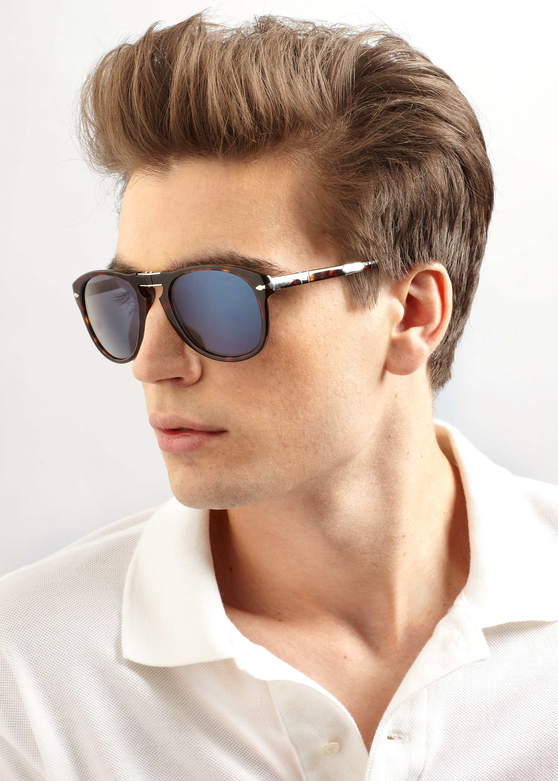 men's plastic aviator sunglasses