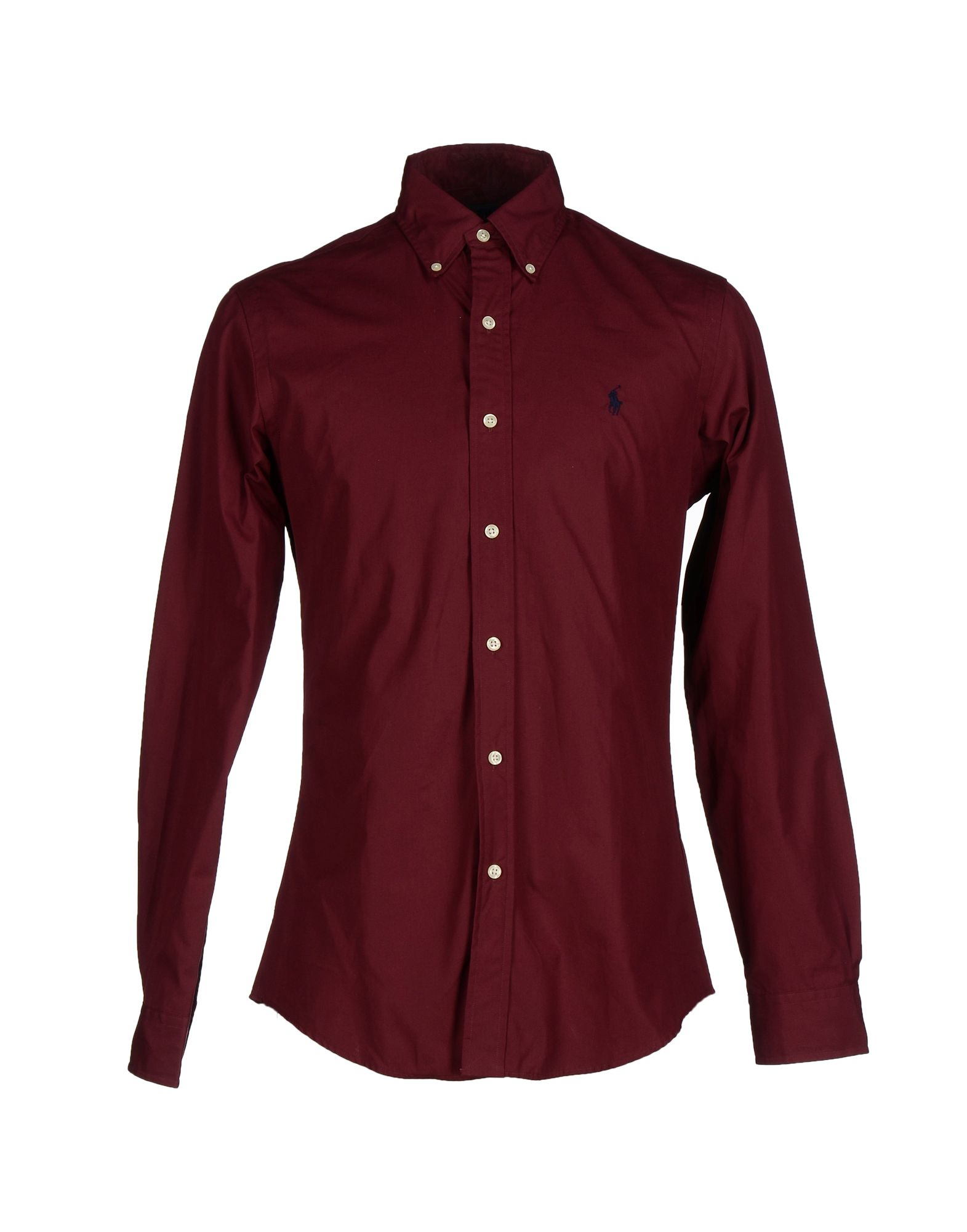 maroon ralph lauren shirt