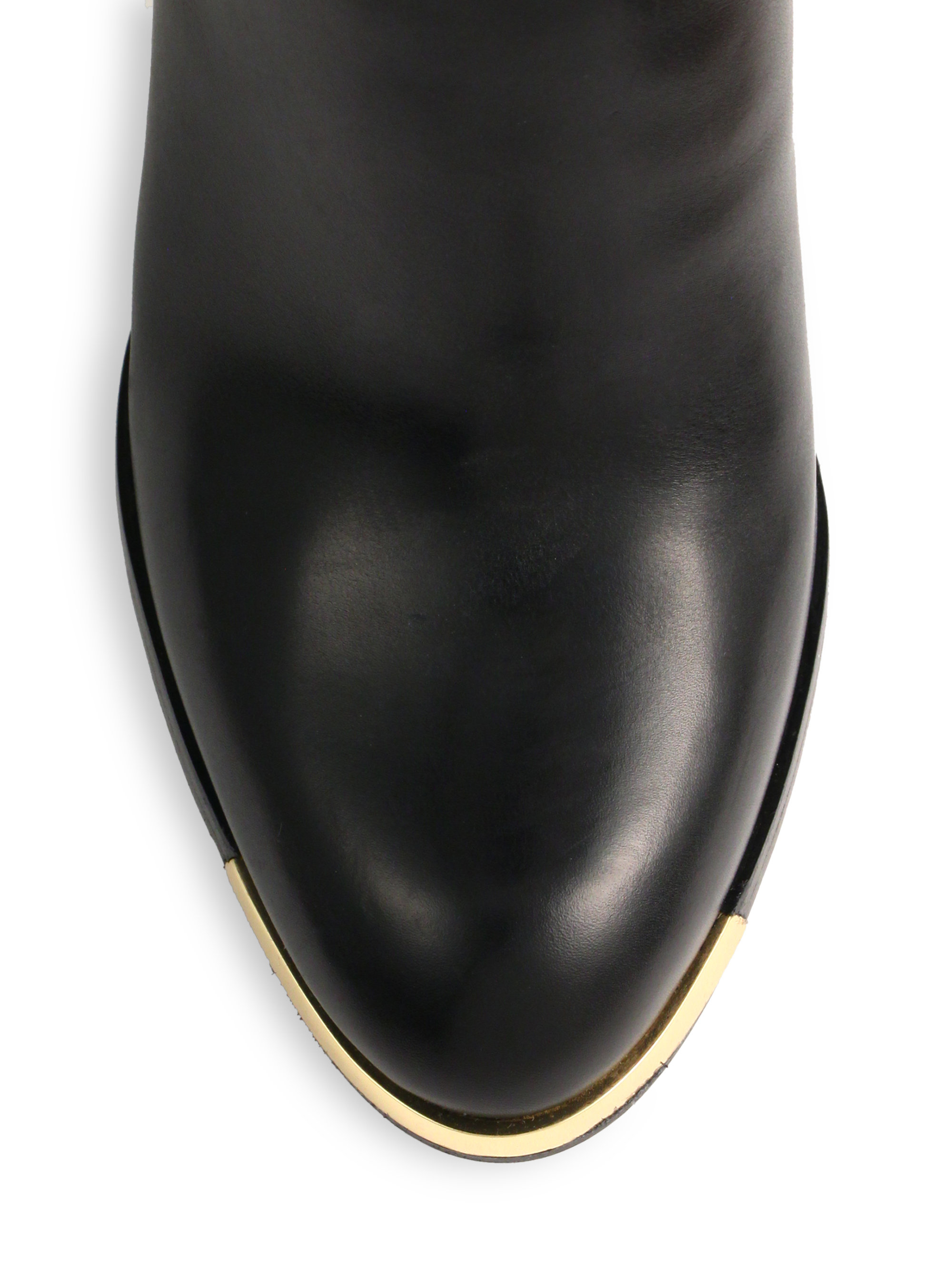 michael kors knee high boots black