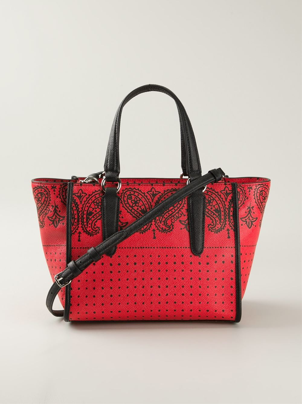coach crosby mini leather tote in lyst coach crosby mini leather tote in lyst