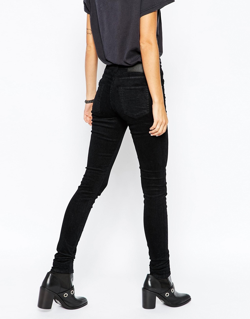 black skinny cords