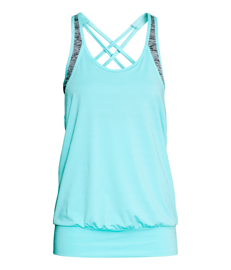 h&m yoga top