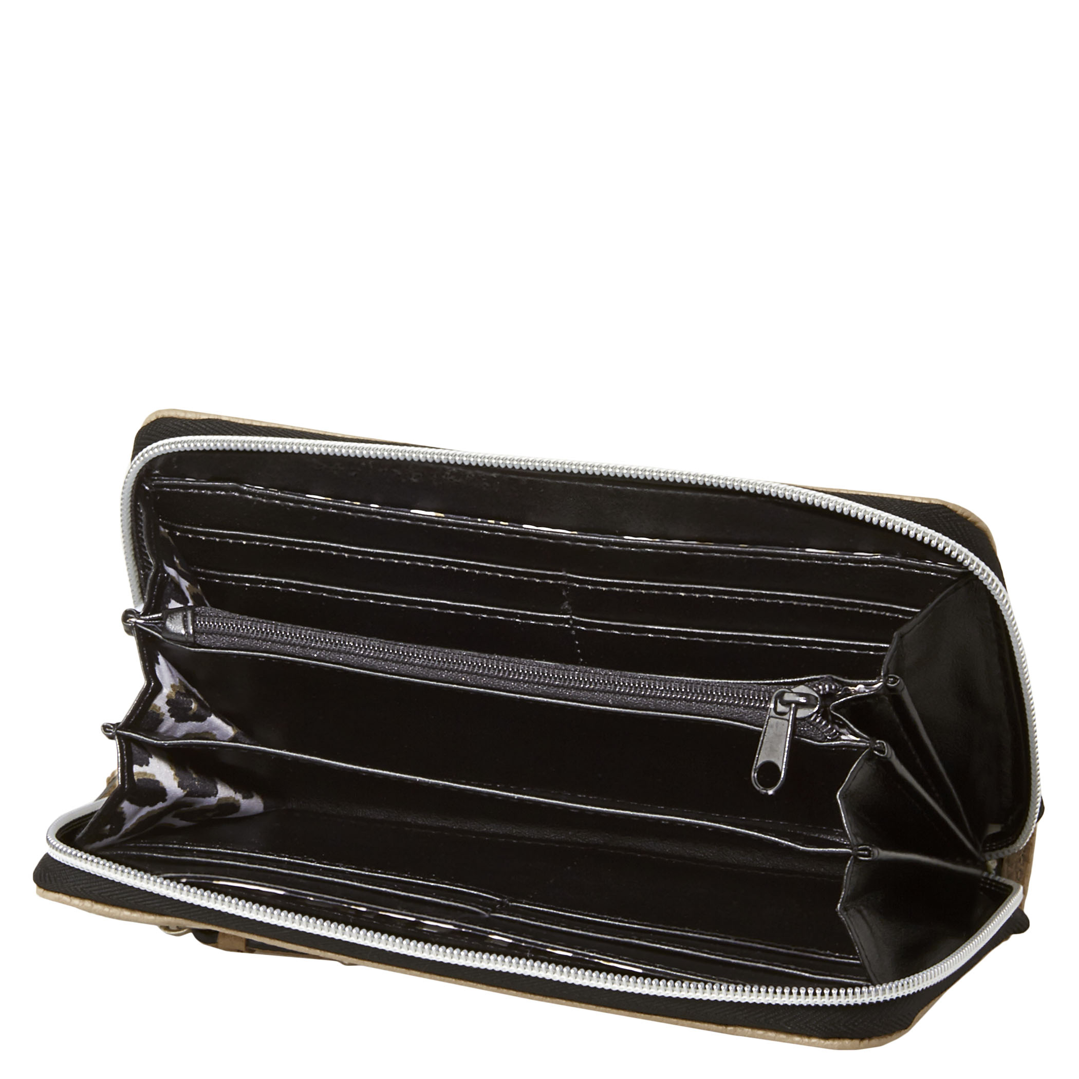 Lyst Nine West Table Treasures Zip Around Wallet In Natural Gallery