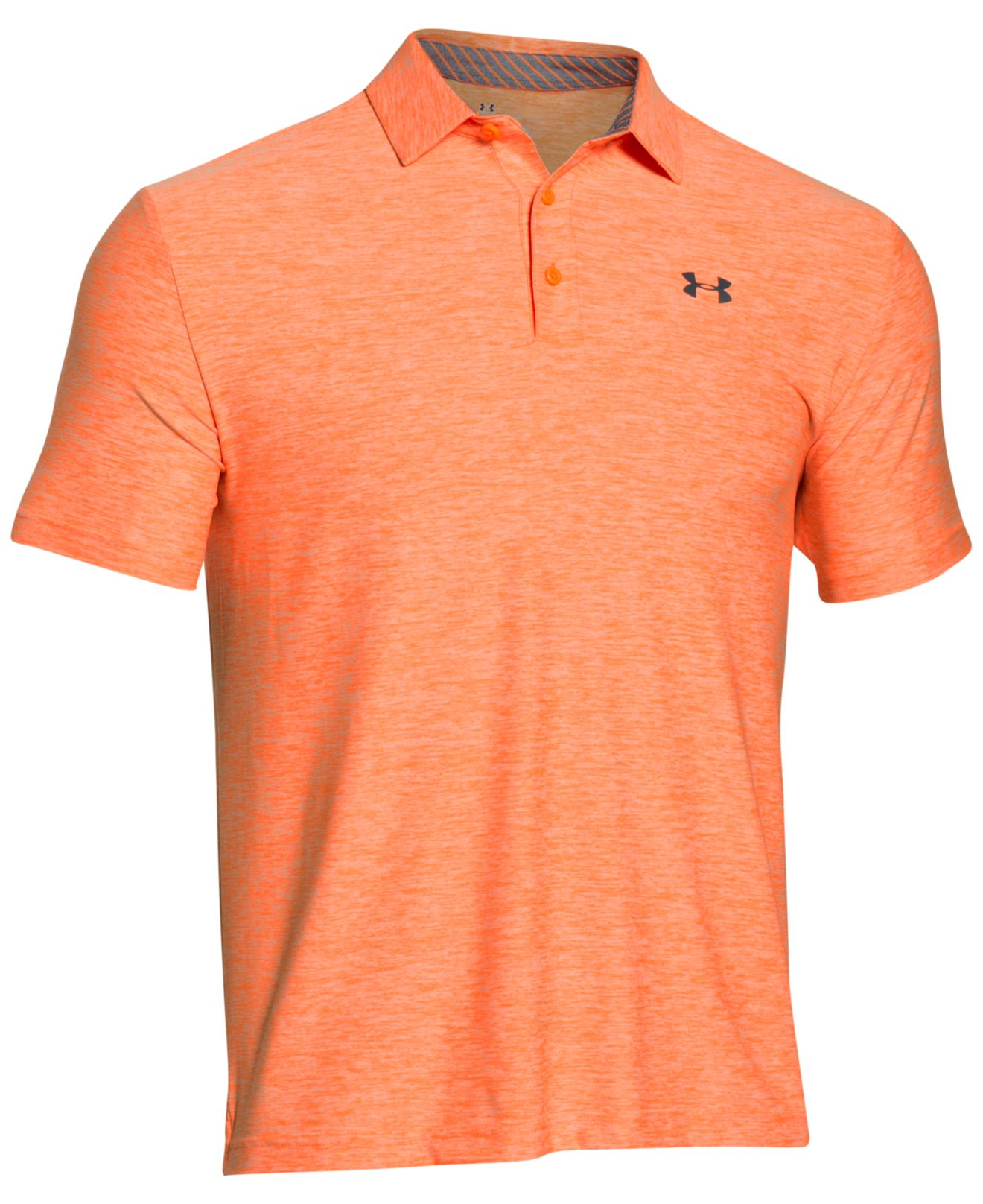 Under Armour Men's Playoff Performance Golf Polo in Orange for Men | Lyst
