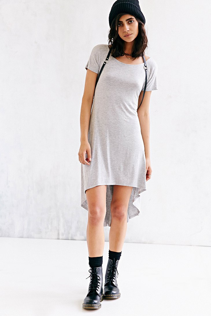 high low t shirt dress