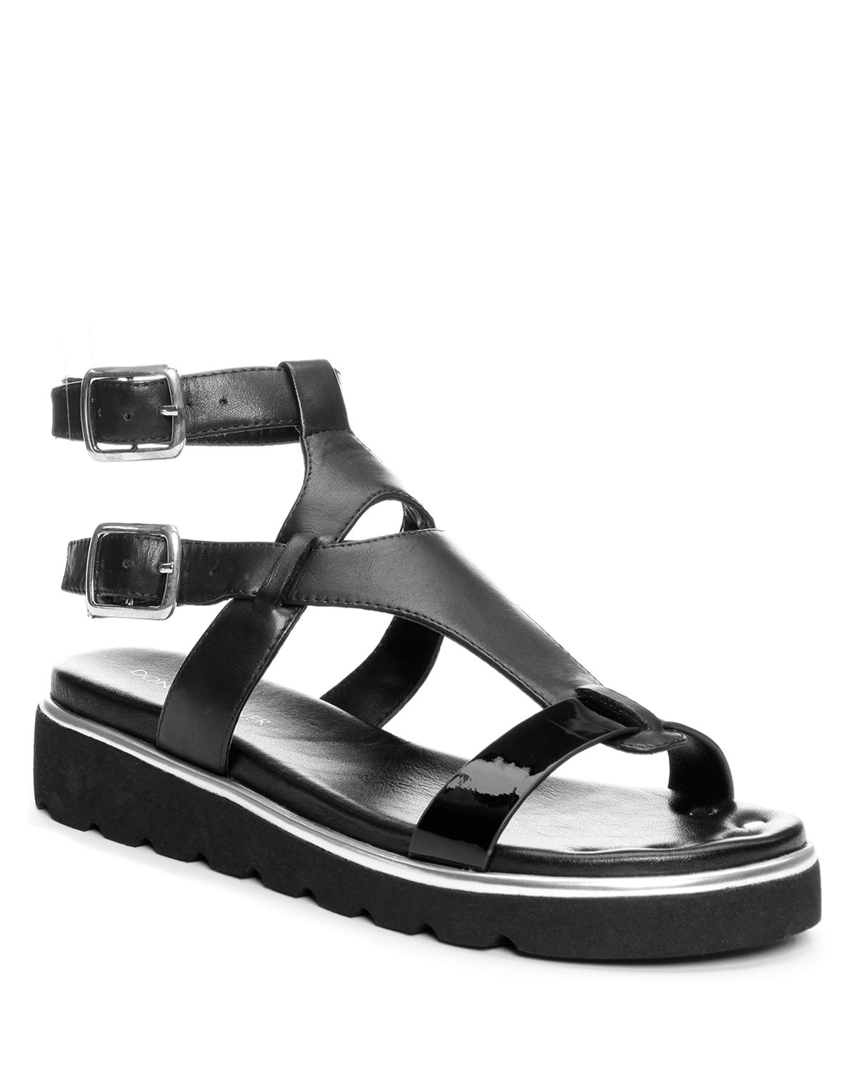 donald pliner black sandals