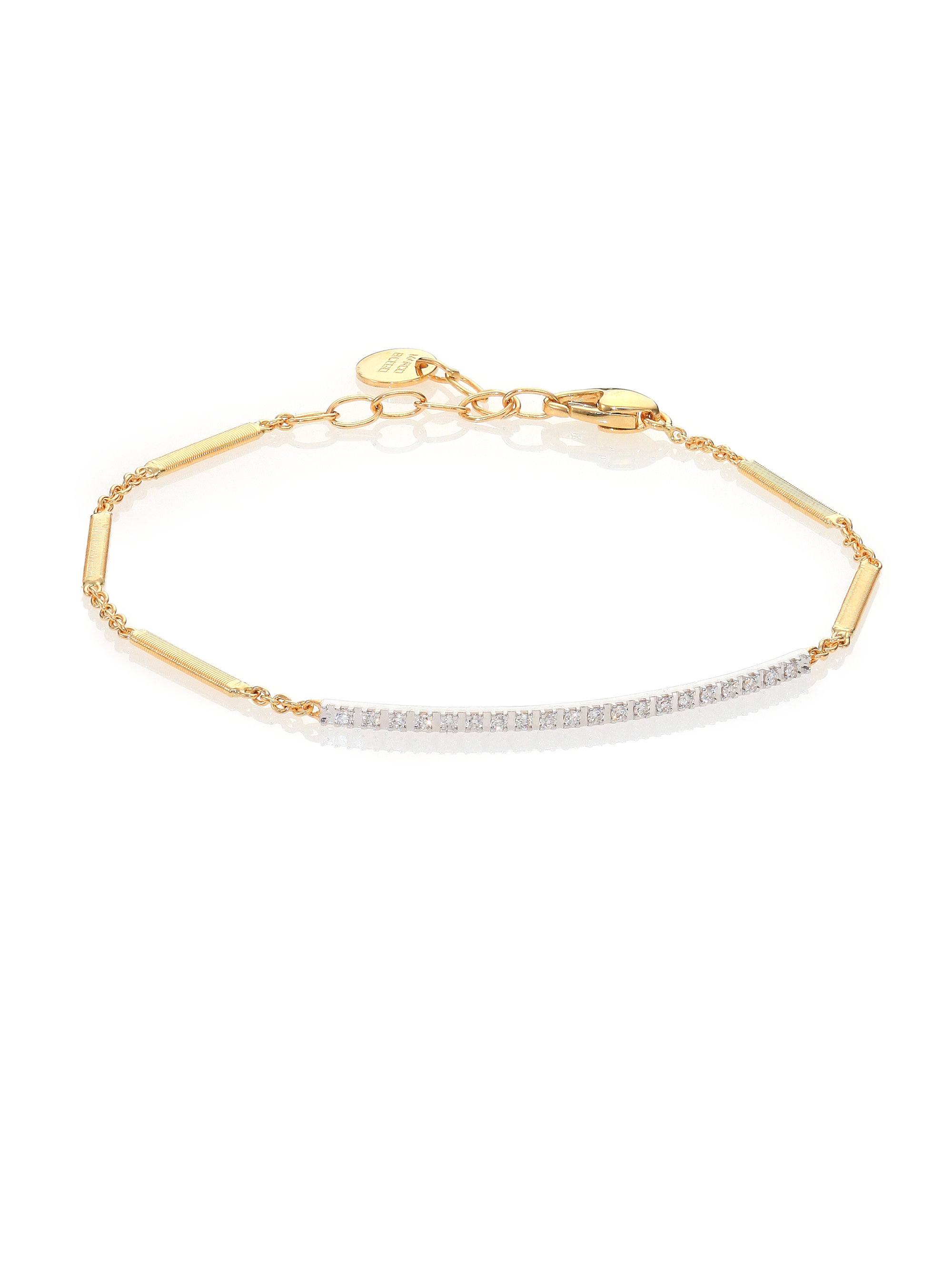 Marco bicego Goa Diamond, 18k Yellow Gold & 18k White Gold Bracelet in
