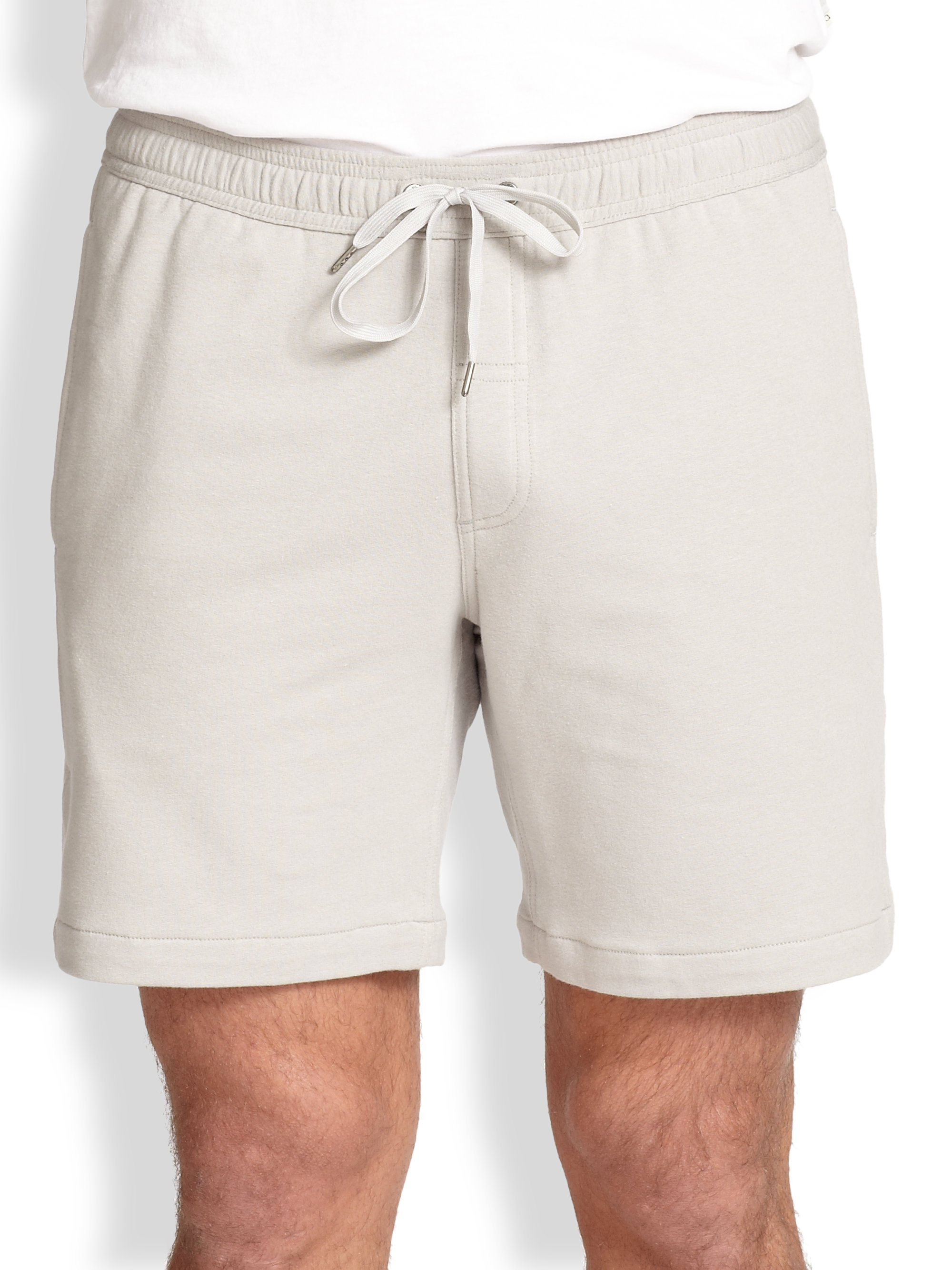 terry jogger shorts