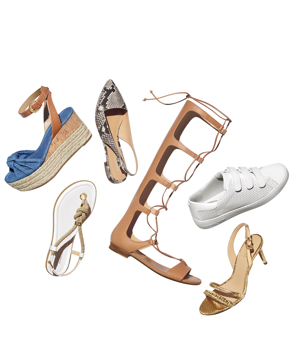 michael kors suri knotted sandals
