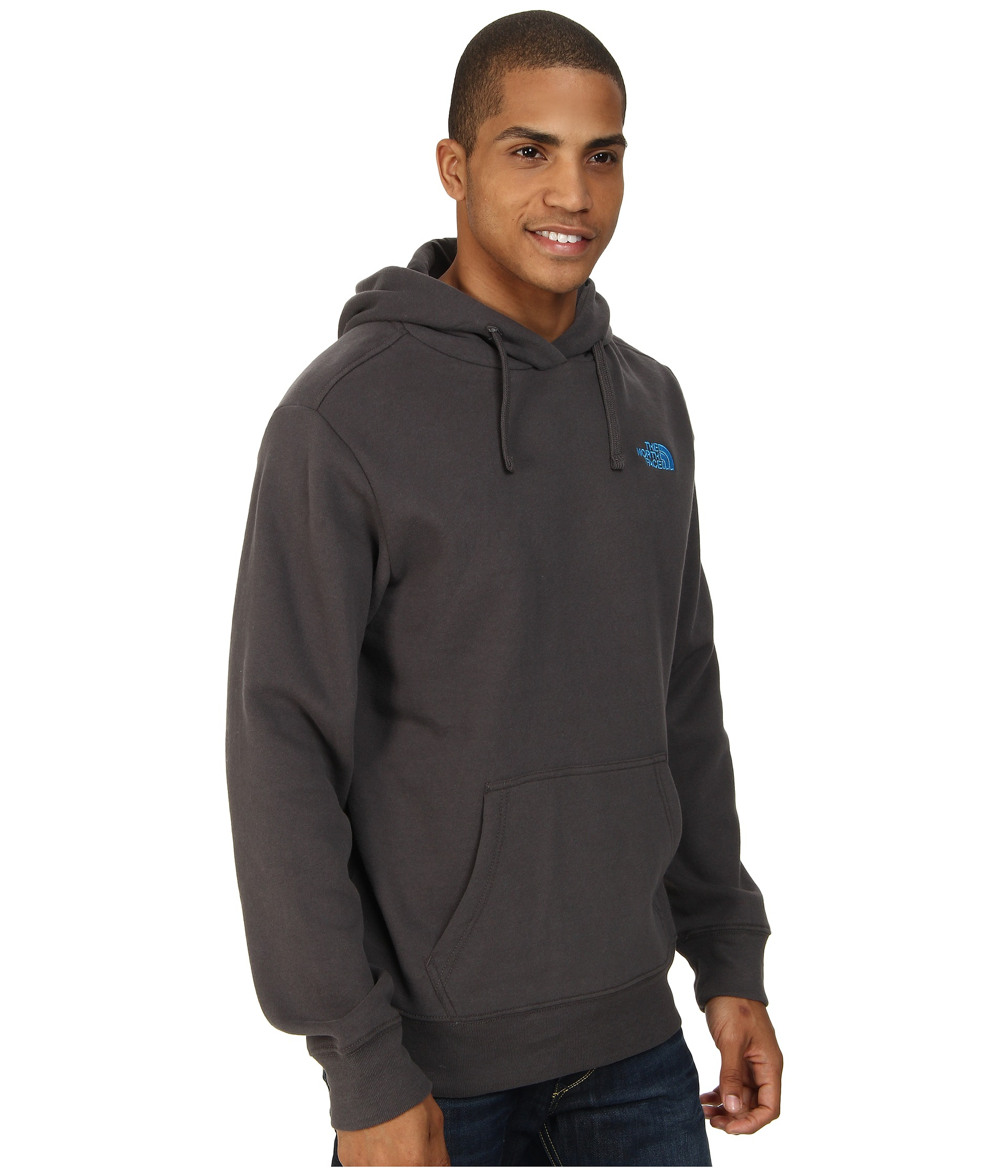 north face grey hoody