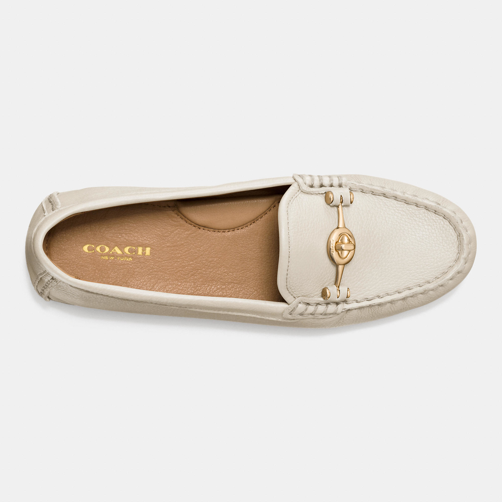 coach moccasin shoes