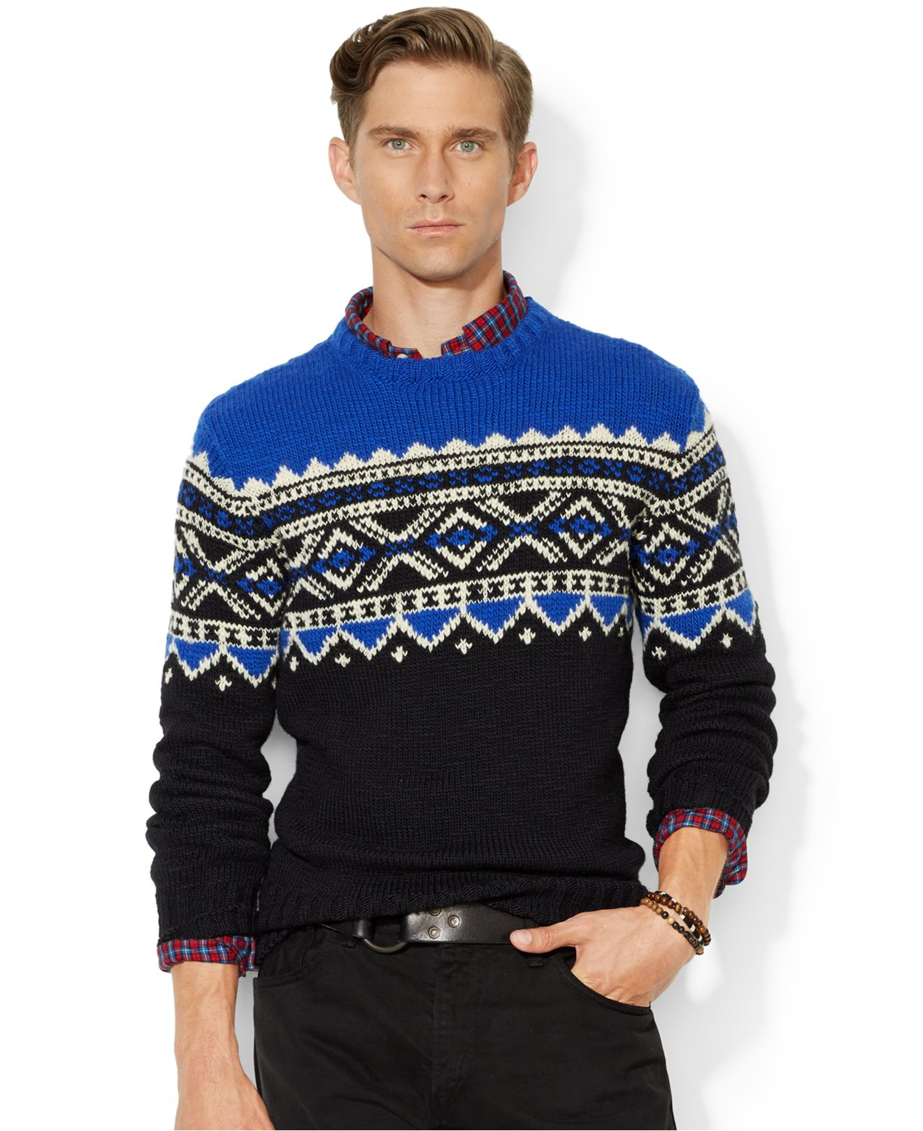 ralph lauren nordic sweater