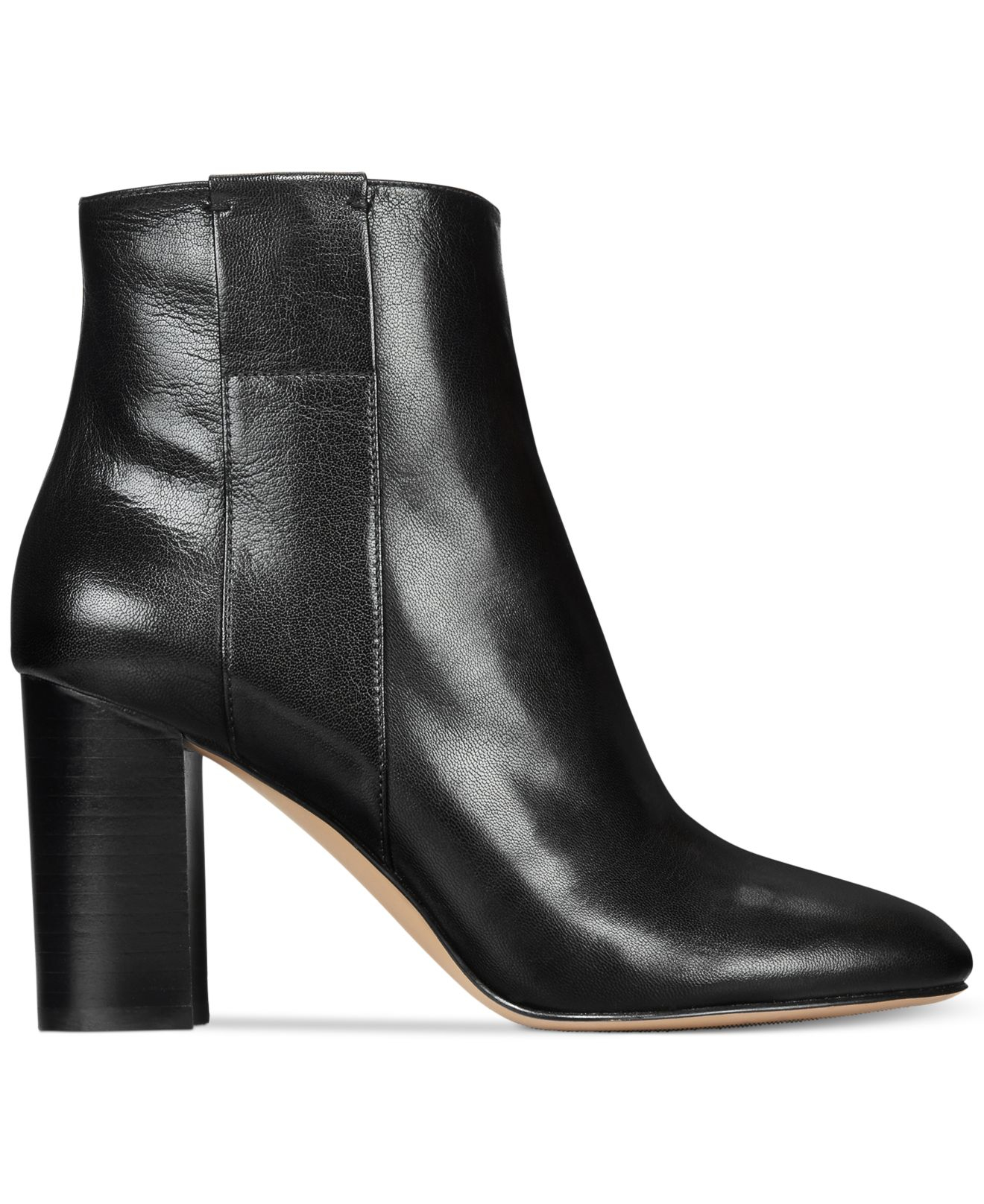 nine west bootie heels