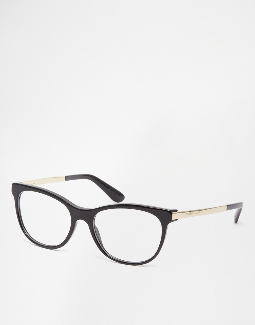 Dolce & gabbana D Frame Glasses in Black Lyst