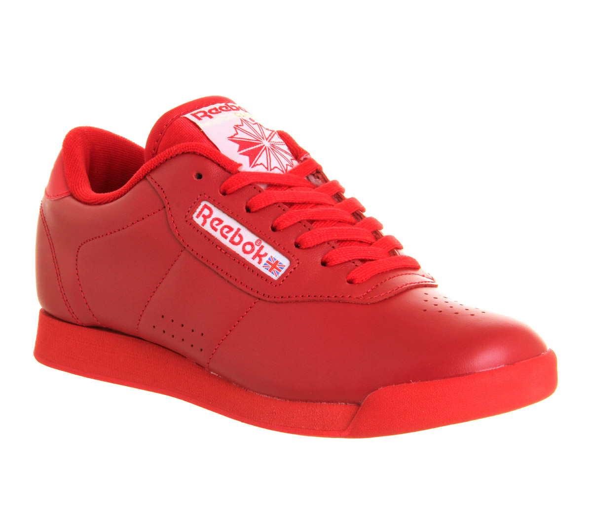 reebok sneakers red